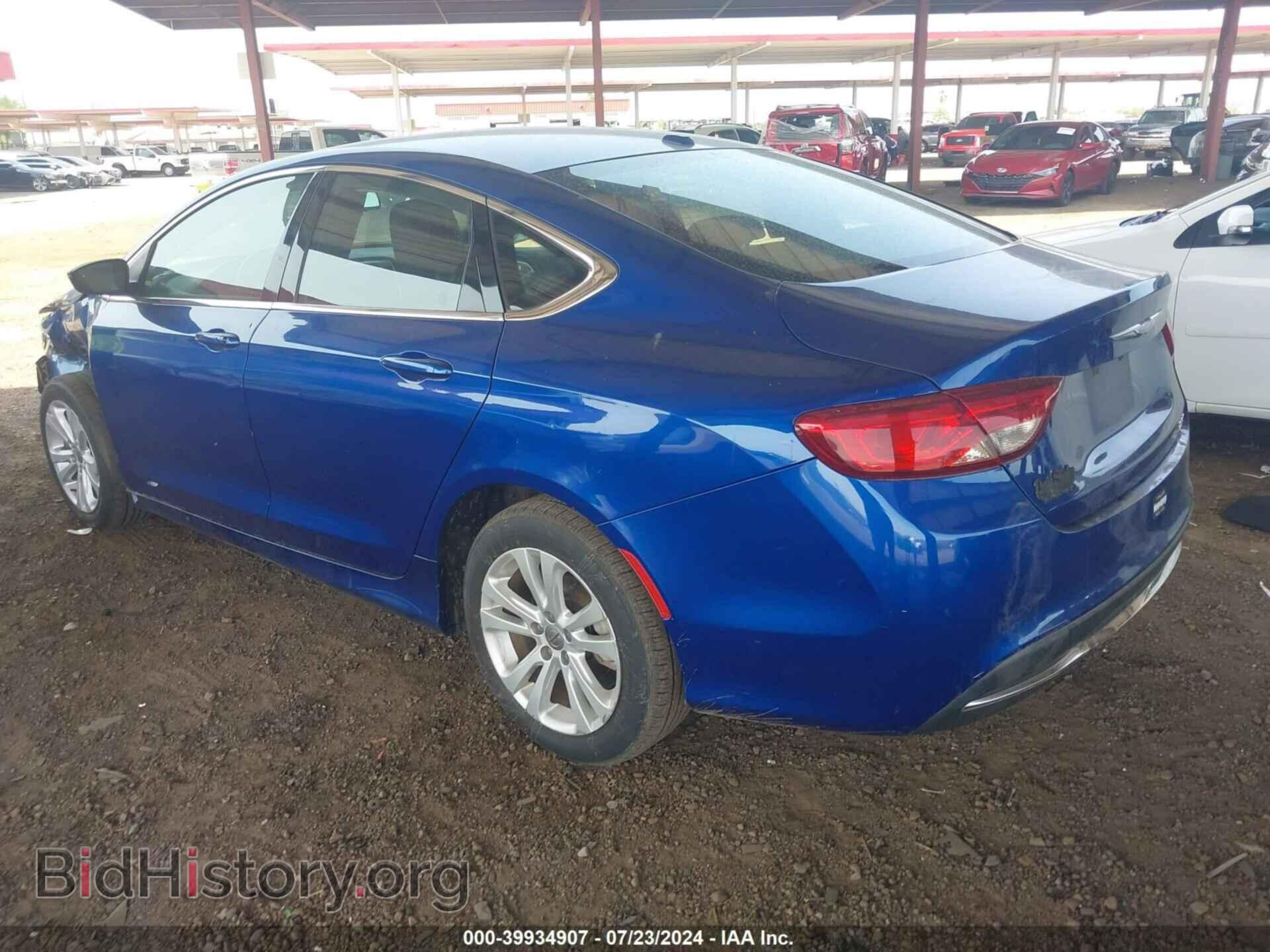 2016 CHRYSLER 200 - VIN: 1C3CCCAB3GN124593 - Фото 3