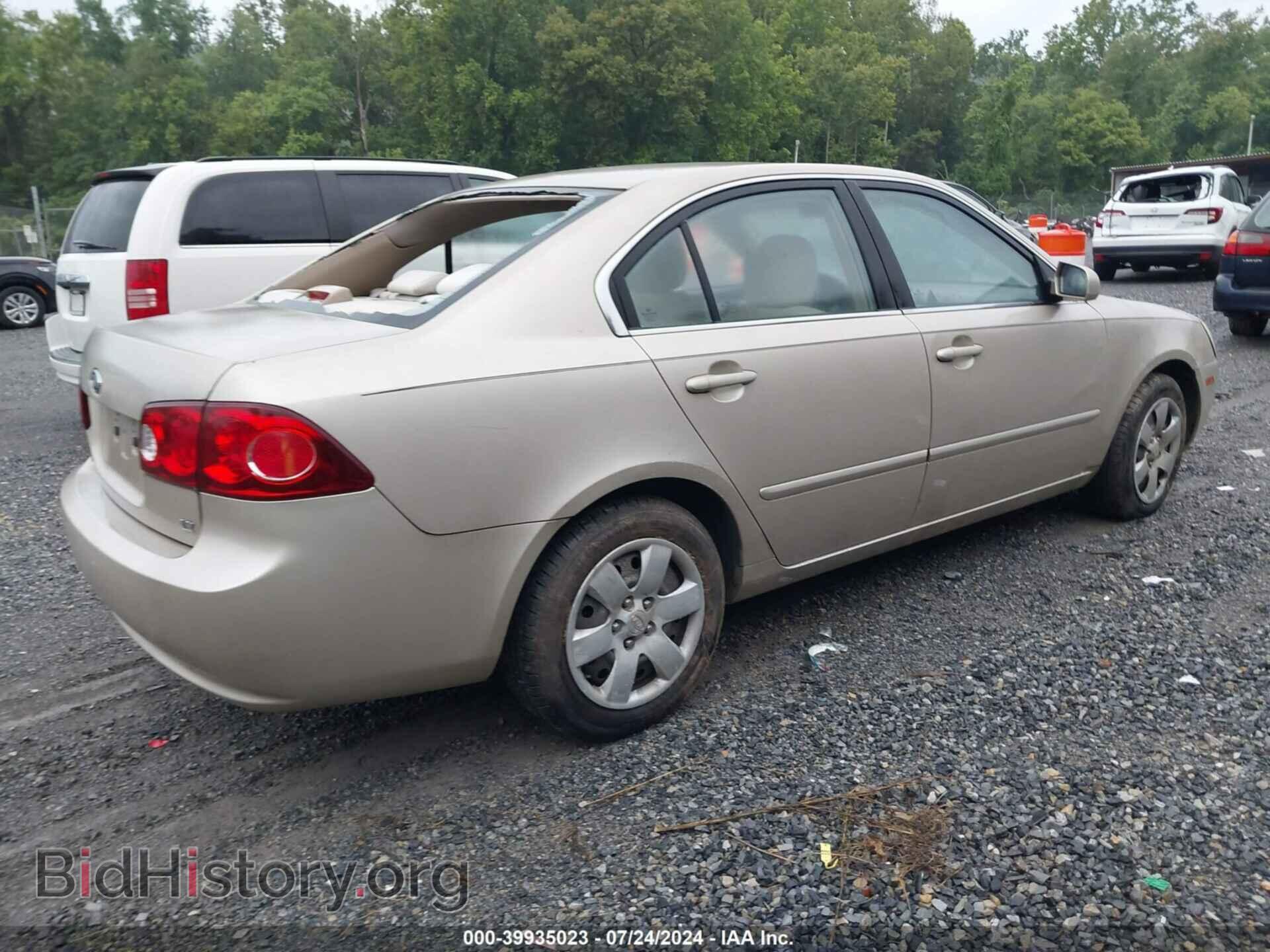 2006 KIA OPTIMA - VIN: KNAGE123665055025 - Фото 4