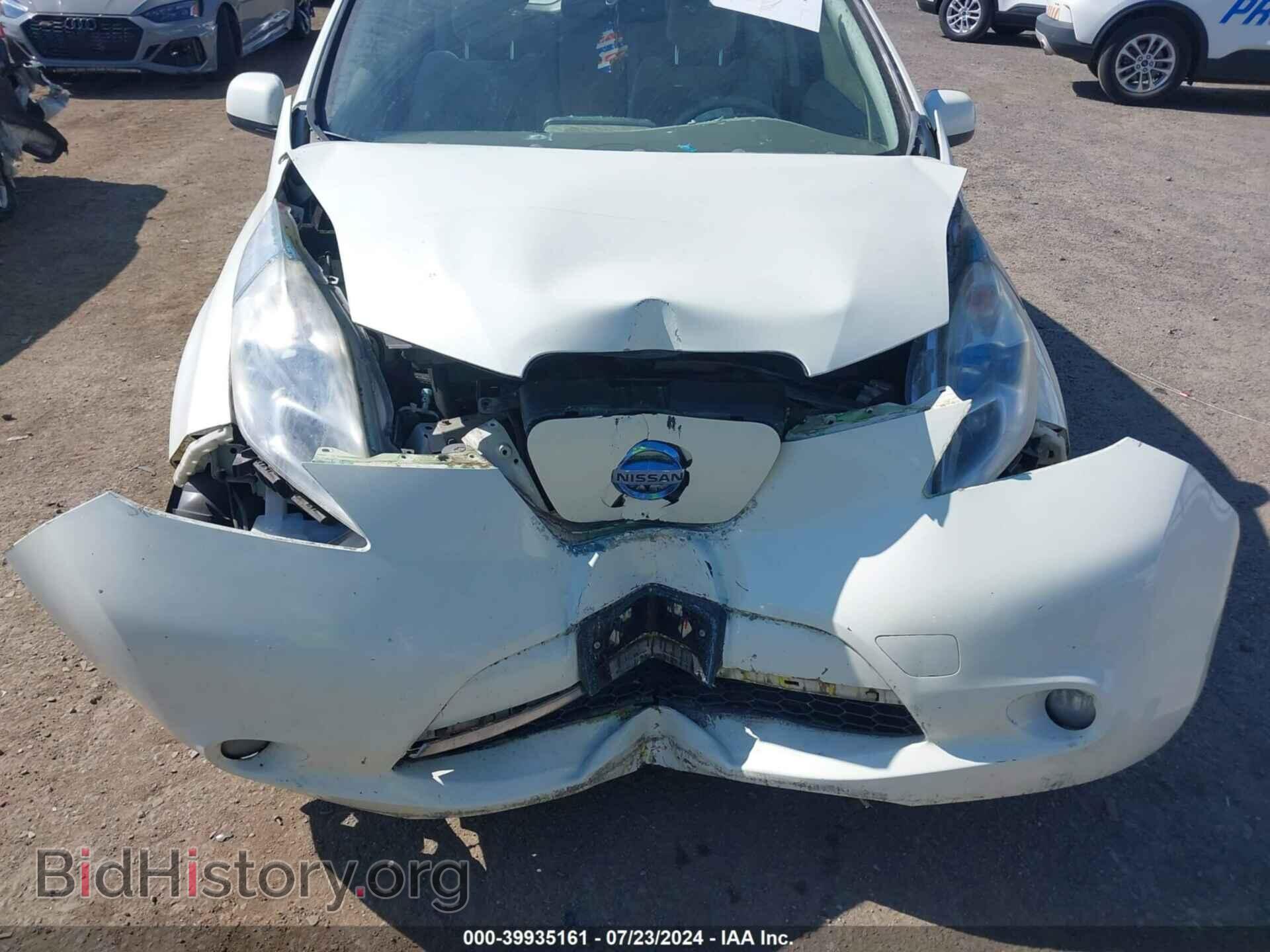 2012 NISSAN LEAF - VIN: JN1AZ0CP3CT017562 - Фото 6