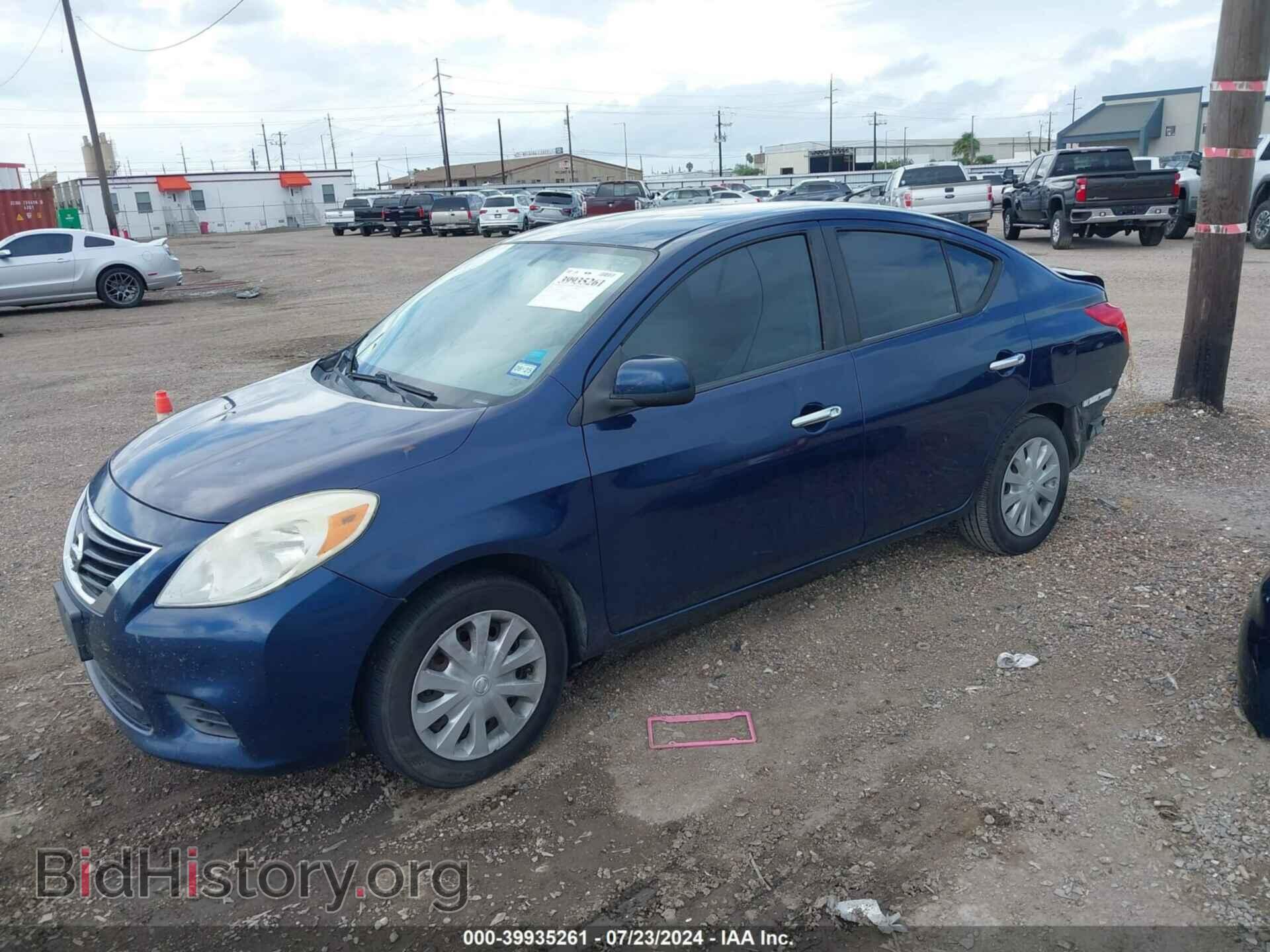 2012 NISSAN VERSA - VIN: 3N1CN7AP8CL823238 - Фото 2