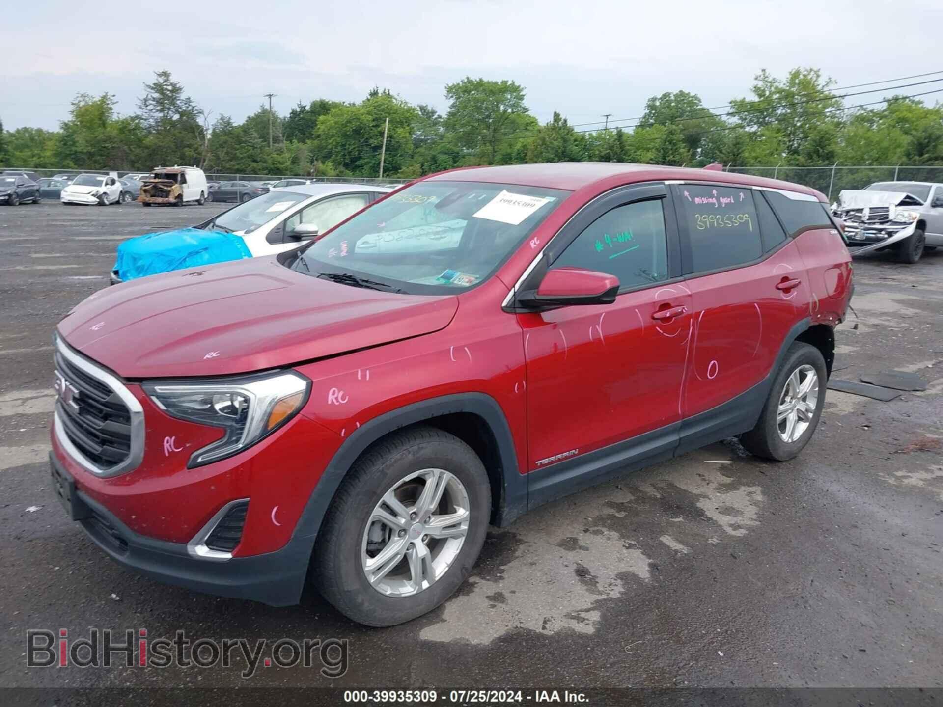 2020 GMC TERRAIN - VIN: 3GKALTEV4LL146673 - Фото 2