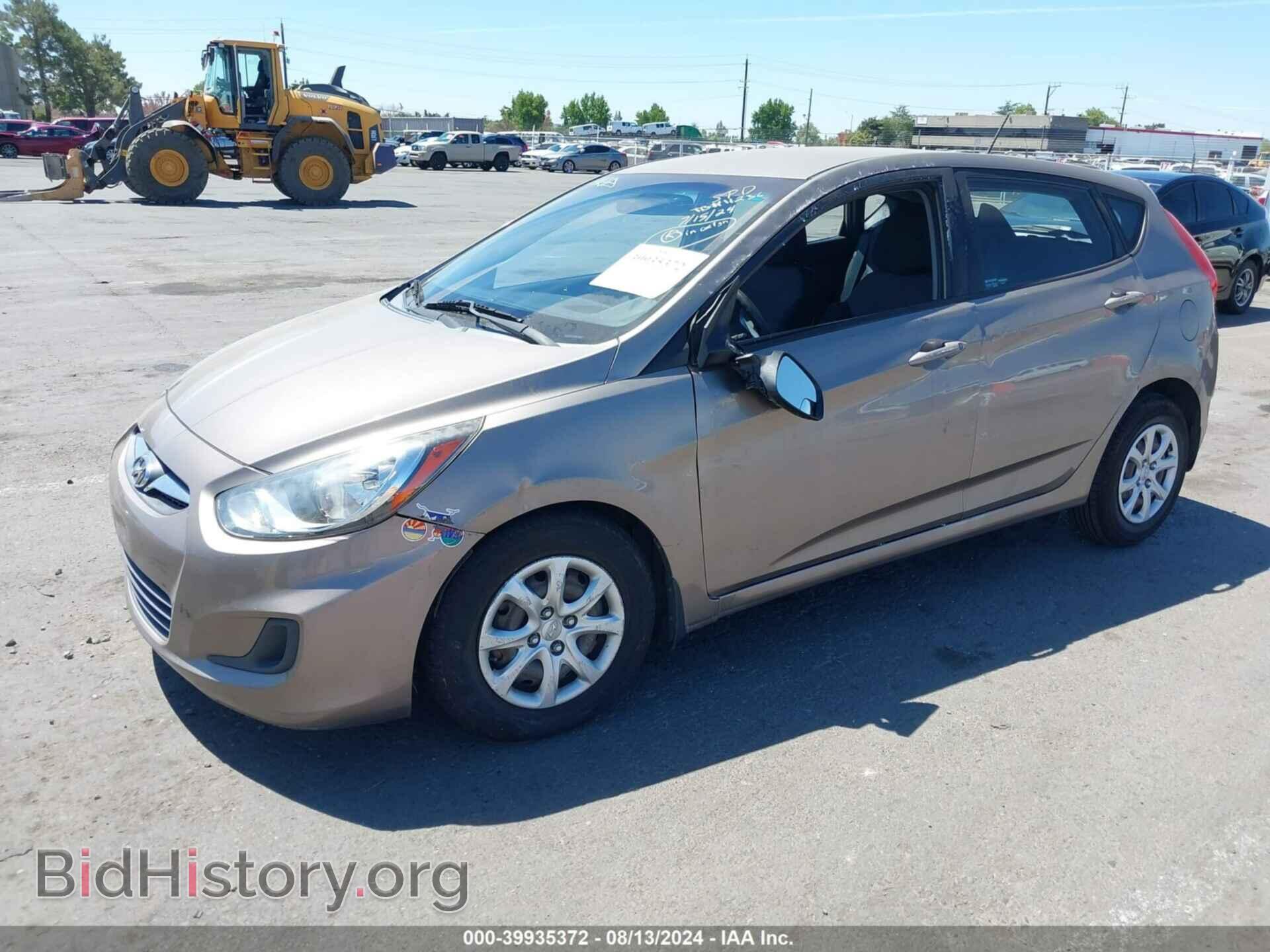 2014 HYUNDAI ACCENT - VIN: KMHCT5AE1EU181424 - Фото 2