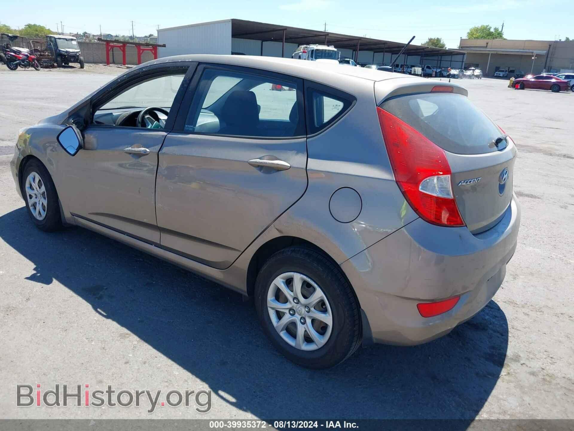 2014 HYUNDAI ACCENT - VIN: KMHCT5AE1EU181424 - Фото 3