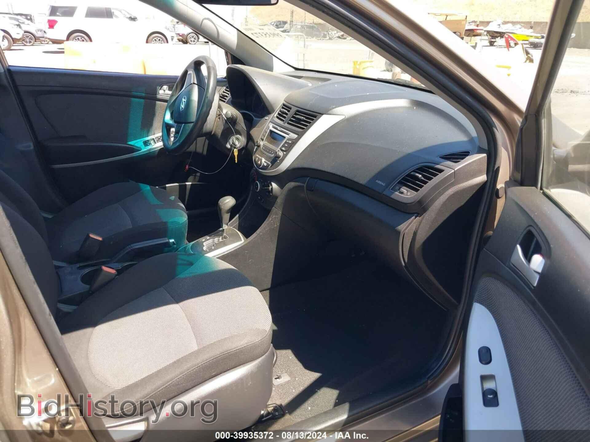 2014 HYUNDAI ACCENT - VIN: KMHCT5AE1EU181424 - Фото 5