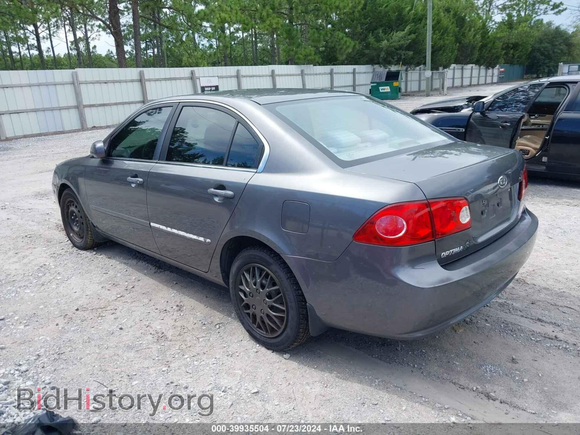2006 KIA OPTIMA - VIN: KNAGE123765023877 - Фото 3