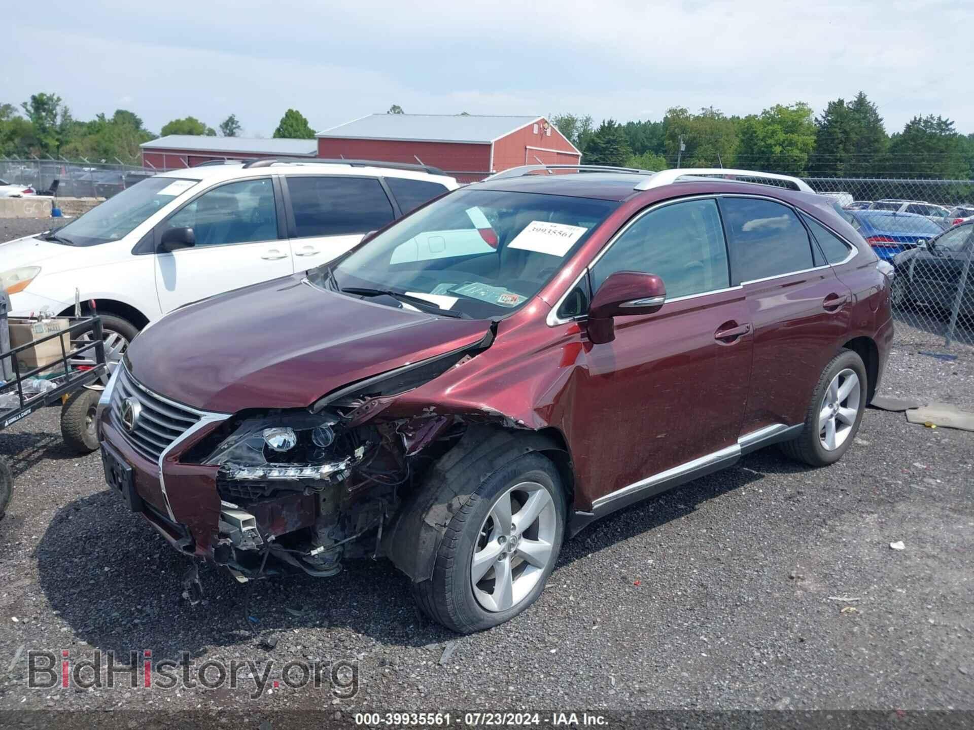 2015 LEXUS RX 350 - VIN: 2T2BK1BA4FC272365 - Фото 2