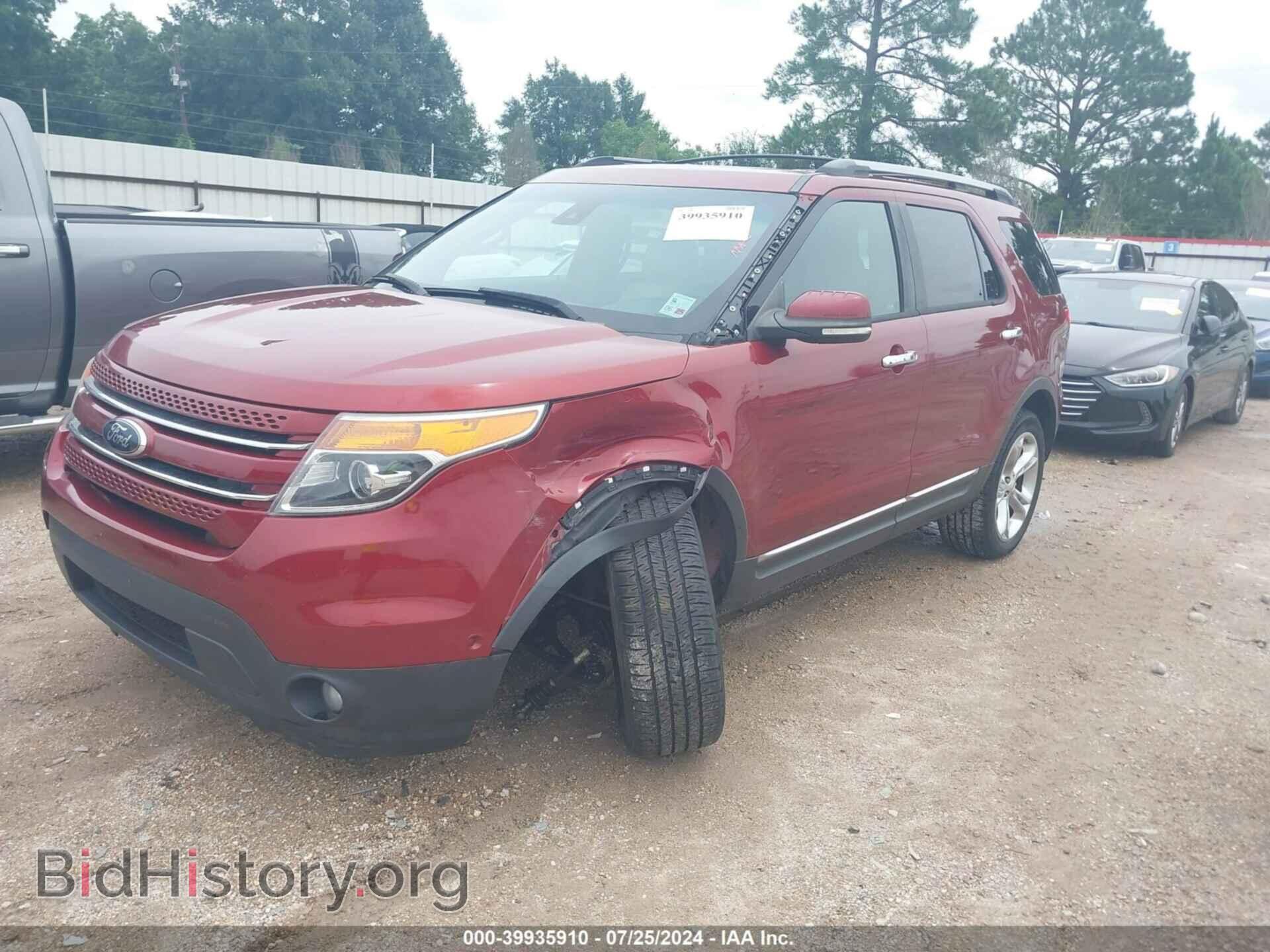 2014 FORD EXPLORER - VIN: 1FM5K8F89EGB16724 - Фото 2