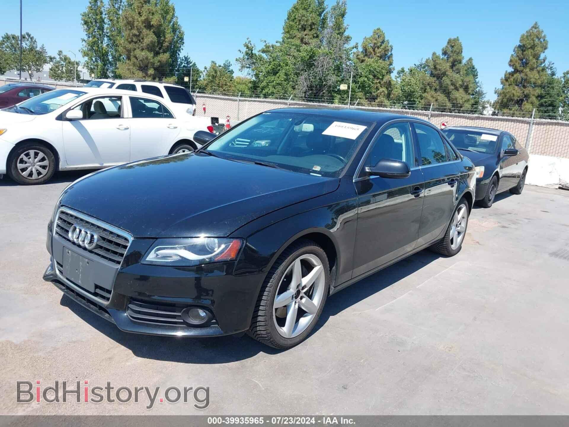 2011 AUDI A4 - VIN: WAUFFAFL7BN042782 - Фото 2