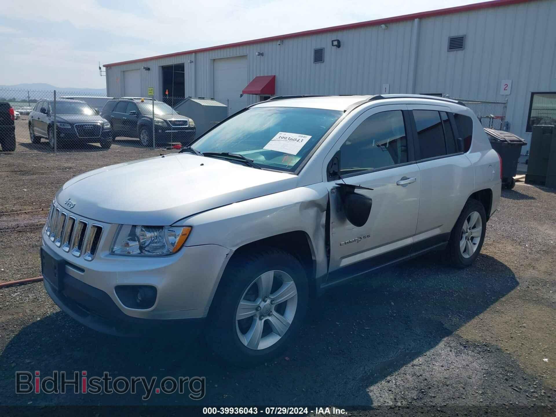 2012 JEEP COMPASS - VIN: 1C4NJDBB1CD553035 - Фото 2