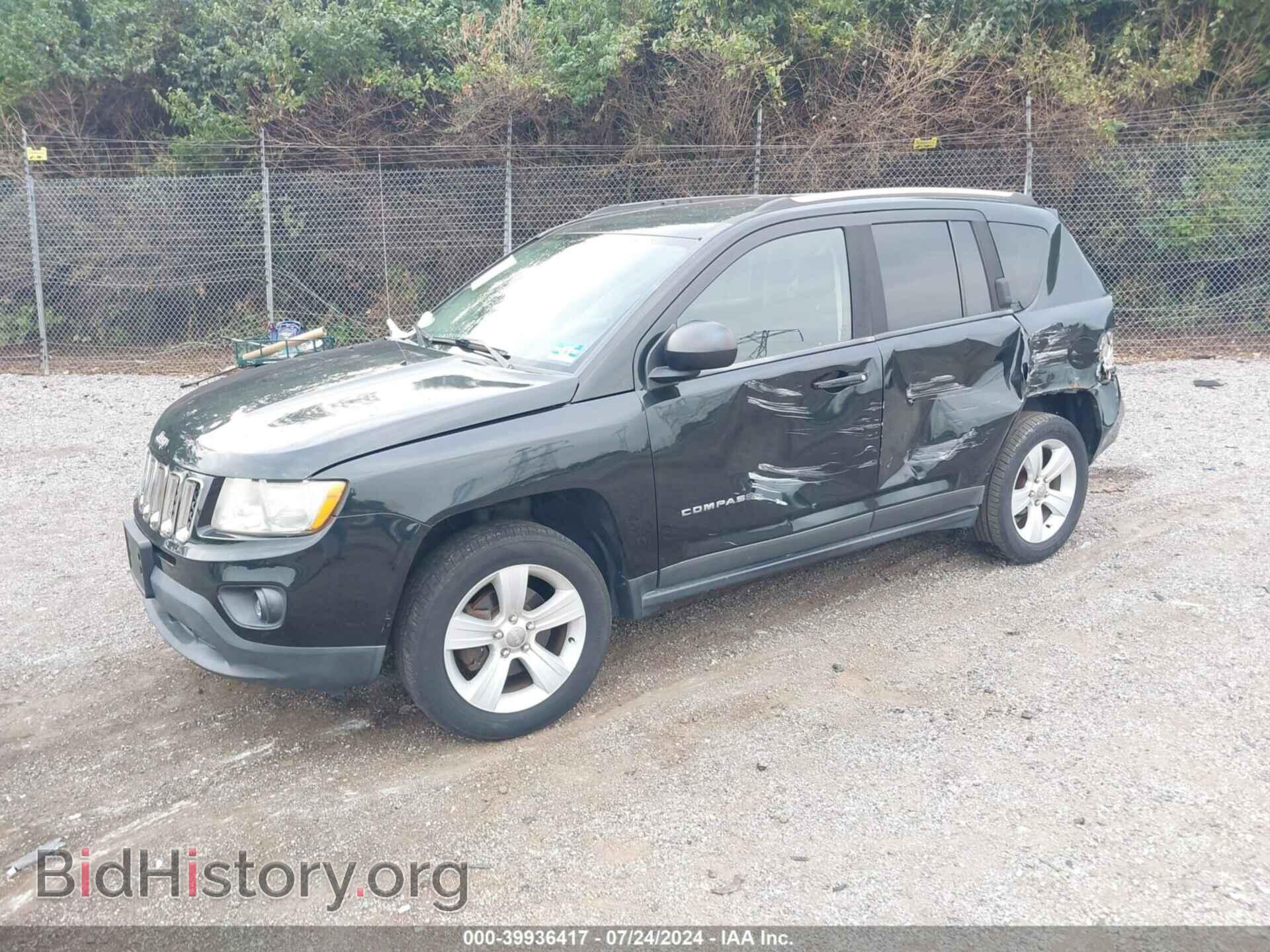 2013 JEEP COMPASS - VIN: 1C4NJDBB8DD205072 - Фото 2
