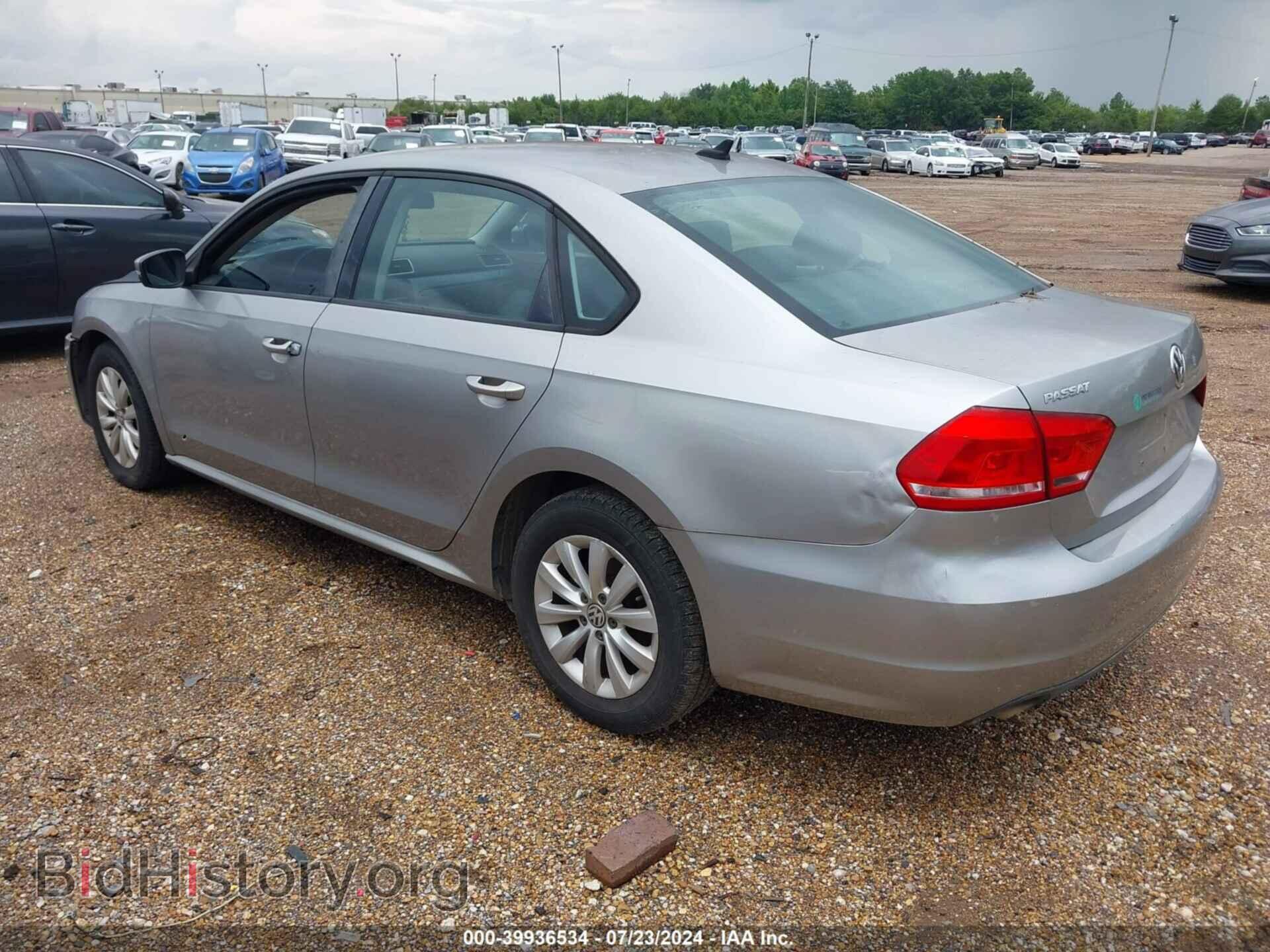 2014 VOLKSWAGEN PASSAT - VIN: 1VWAP7A34EC003150 - Фото 3