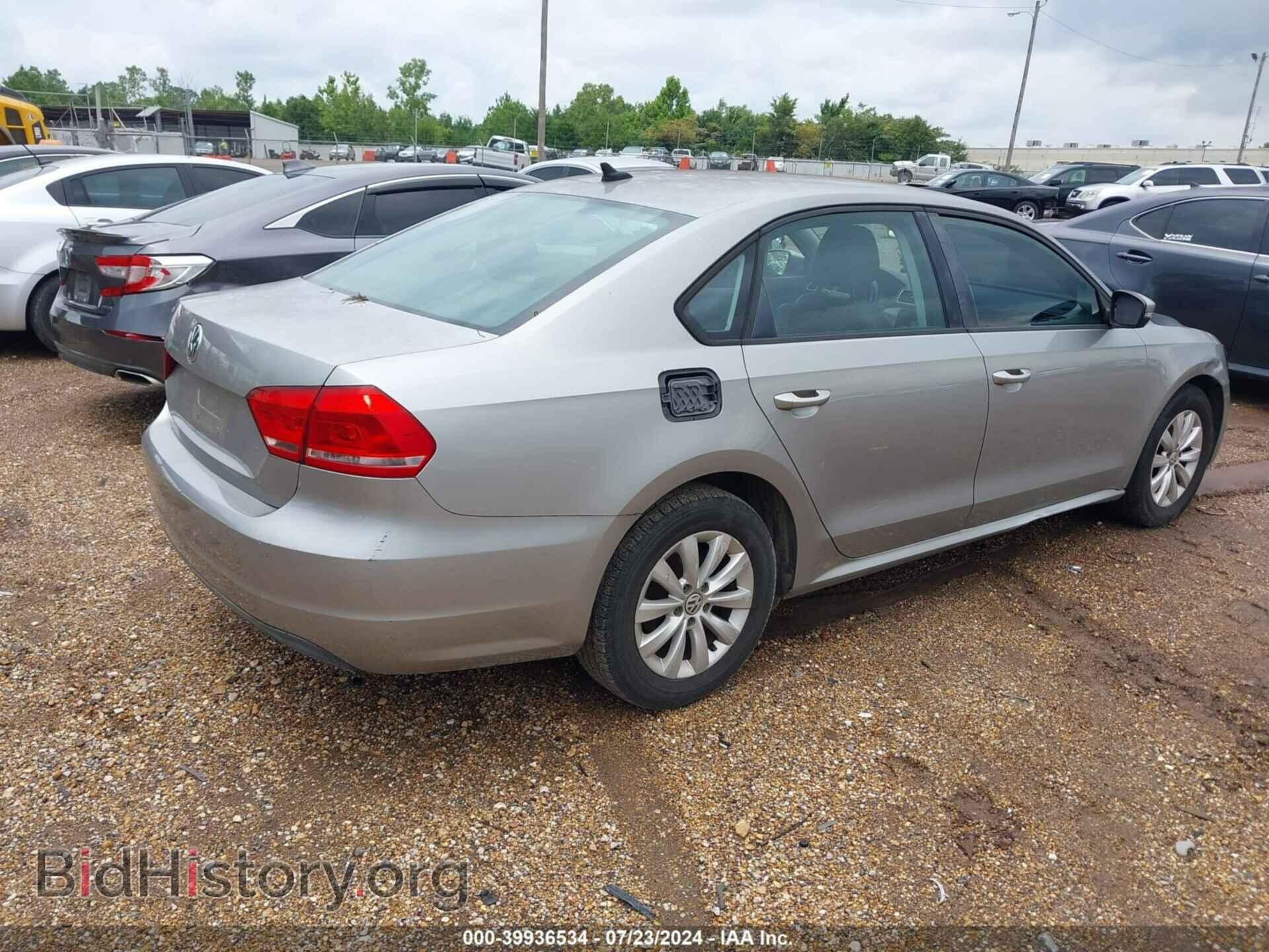 2014 VOLKSWAGEN PASSAT - VIN: 1VWAP7A34EC003150 - Фото 4