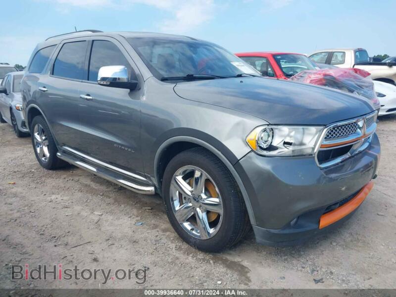 2012 Dodge DURANGO Citadel (VIN 1C4SDJET2CC100657) — фото 1 из 16, IAAI, повреждение: передняя часть