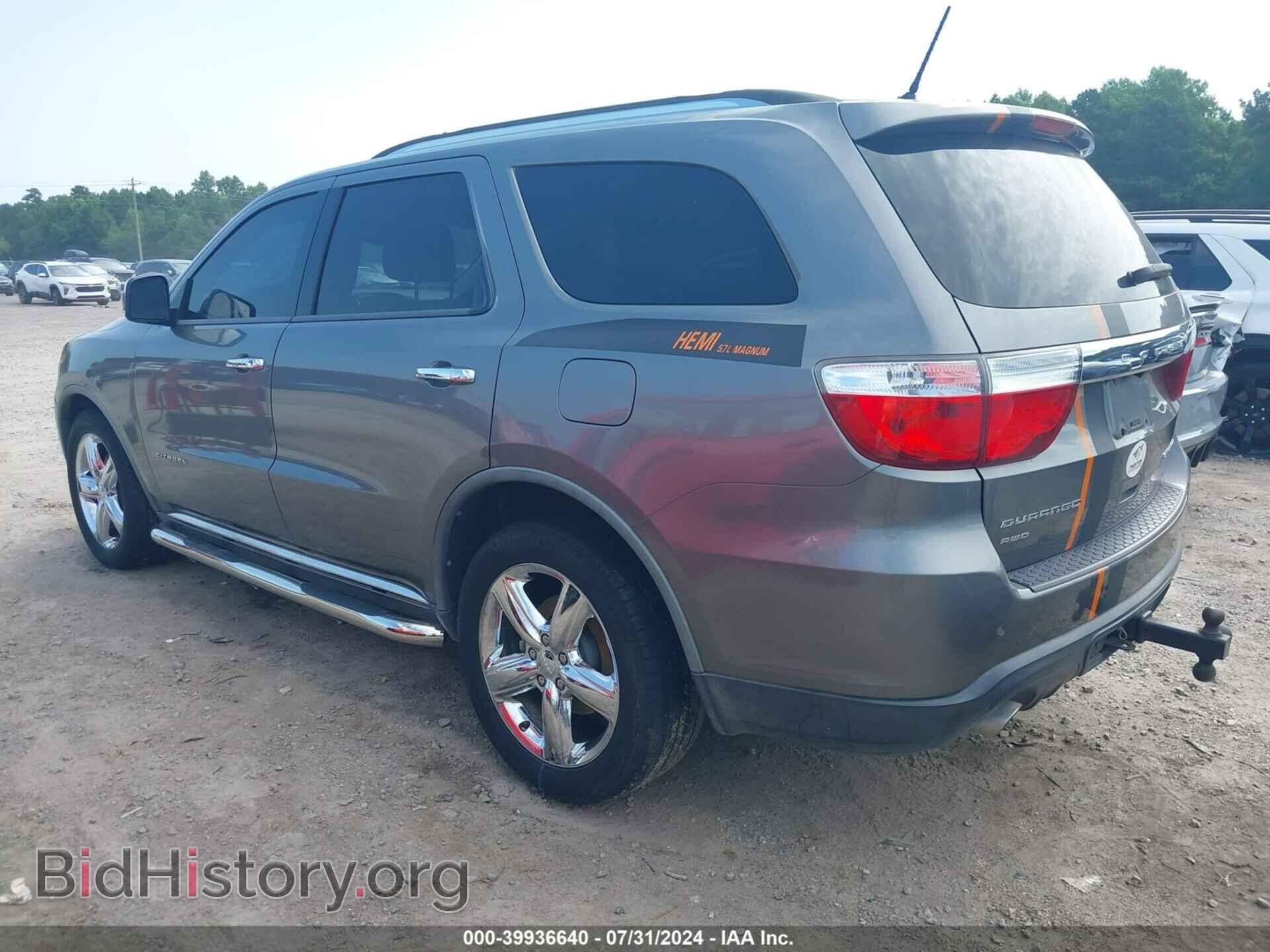 2012 DODGE DURANGO - VIN: 1C4SDJET2CC100657 - Фото 3