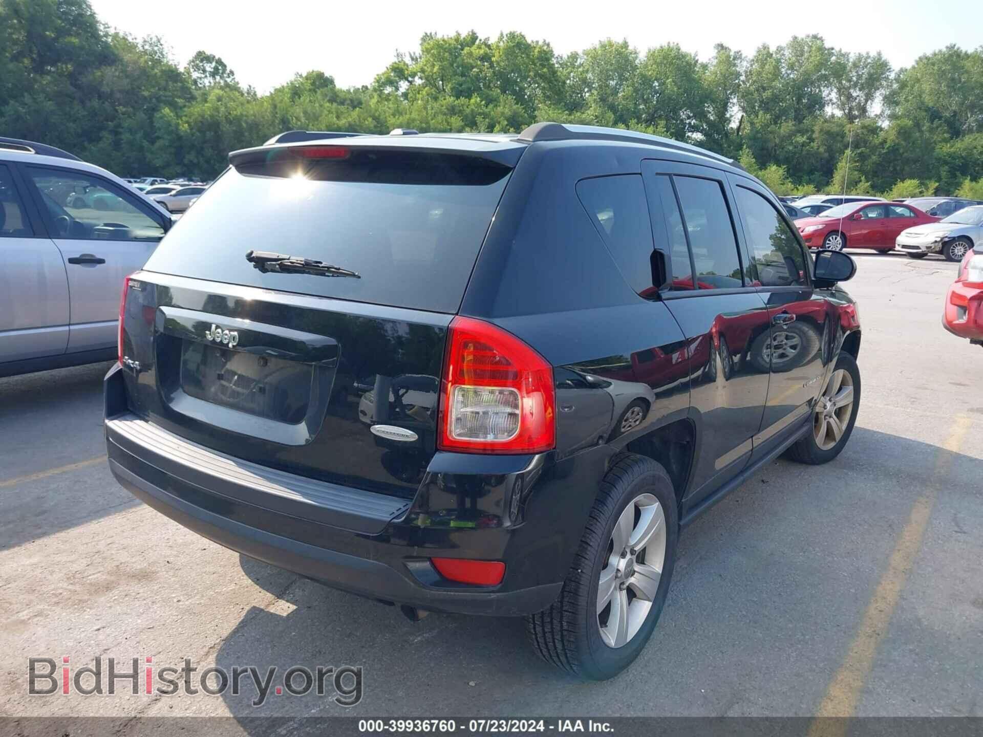2013 JEEP COMPASS - VIN: 1C4NJDEBXDD190036 - Фото 4