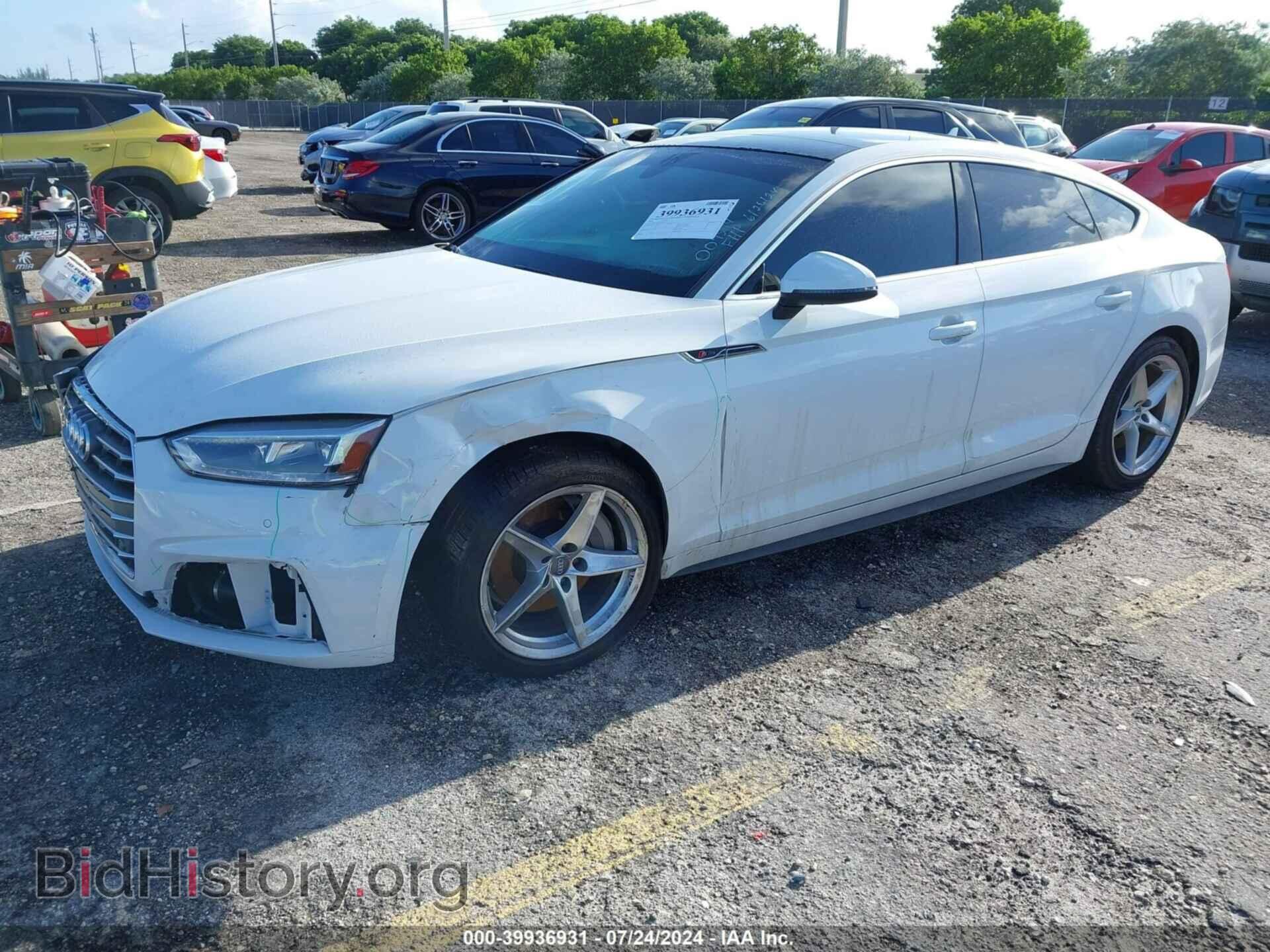 2018 AUDI A5 - VIN: WAUENCF53JA007514 - Фото 2