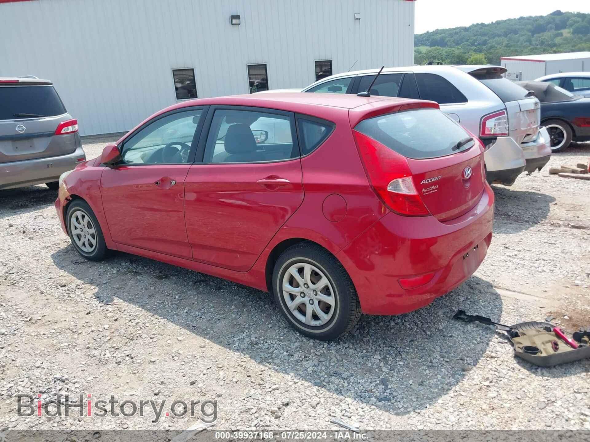 2012 HYUNDAI ACCENT - VIN: KMHCT5AE4CU032924 - Фото 3