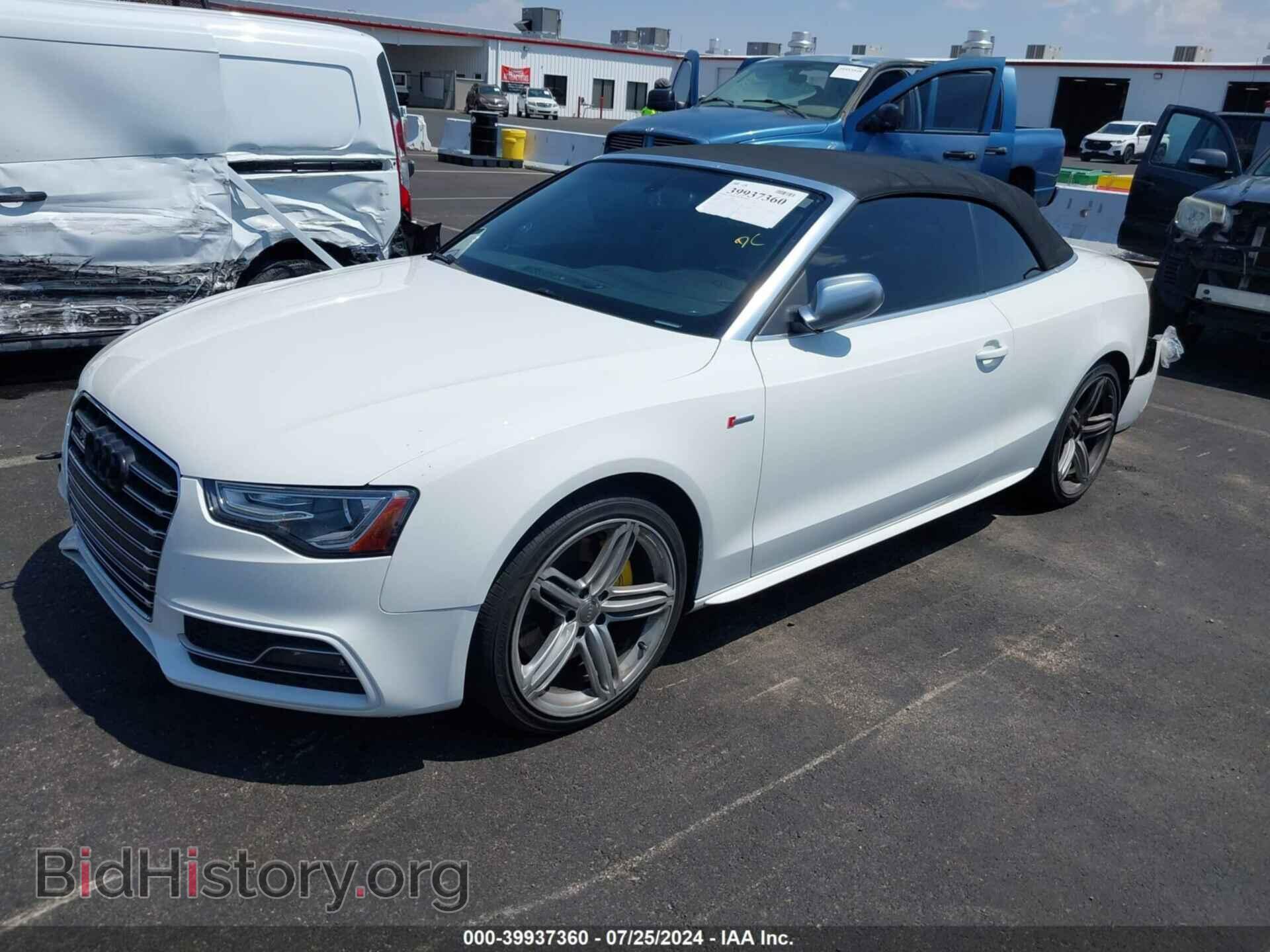 2013 AUDI S5 - VIN: WAUCGAFH8DN013676 - Photo 2