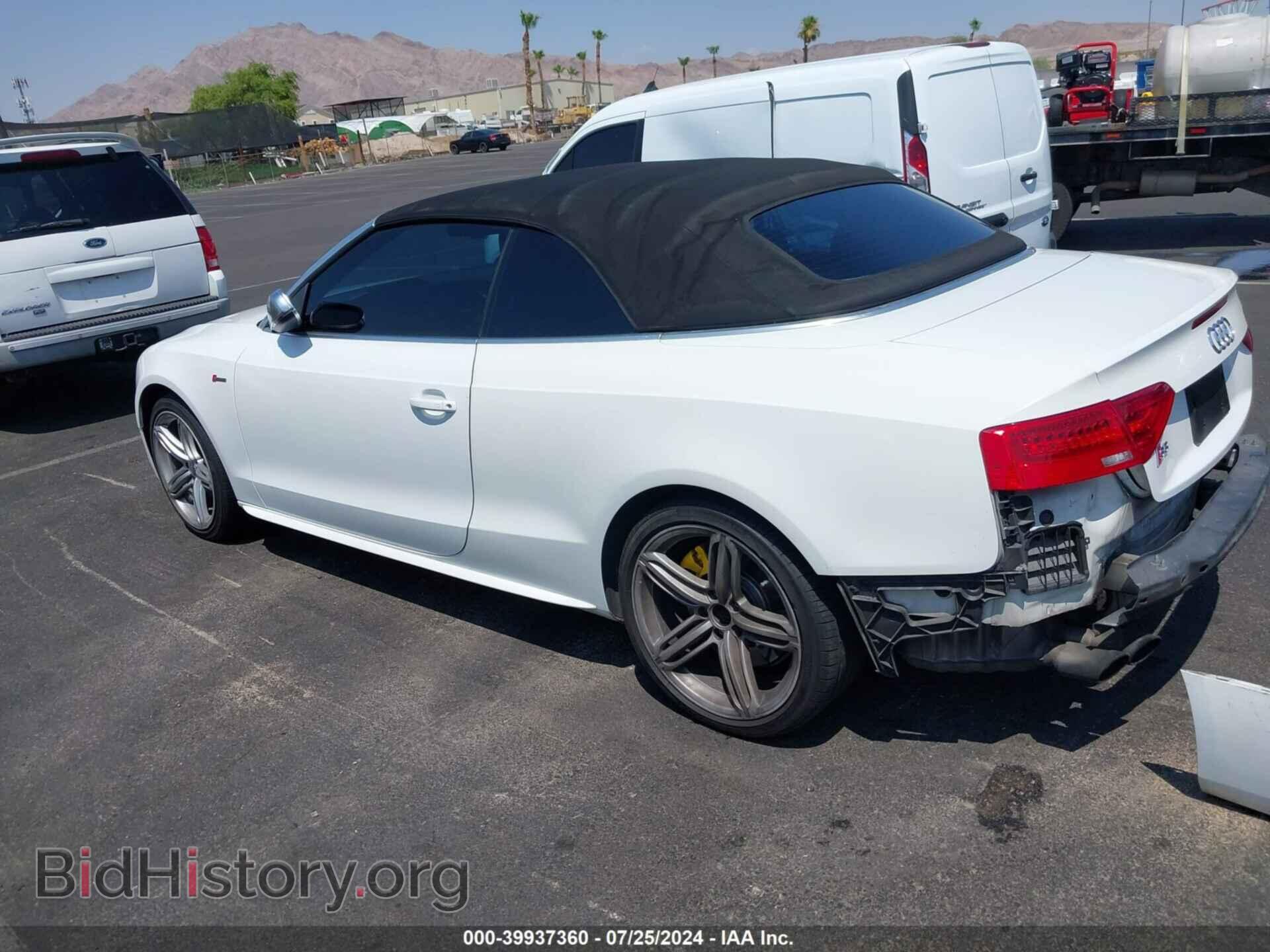 2013 AUDI S5 - VIN: WAUCGAFH8DN013676 - Photo 3