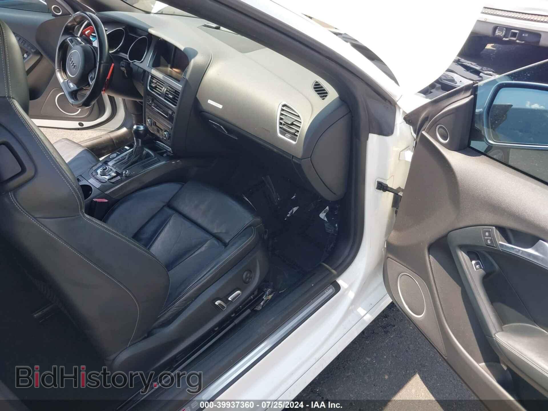 2013 AUDI S5 - VIN: WAUCGAFH8DN013676 - Photo 5
