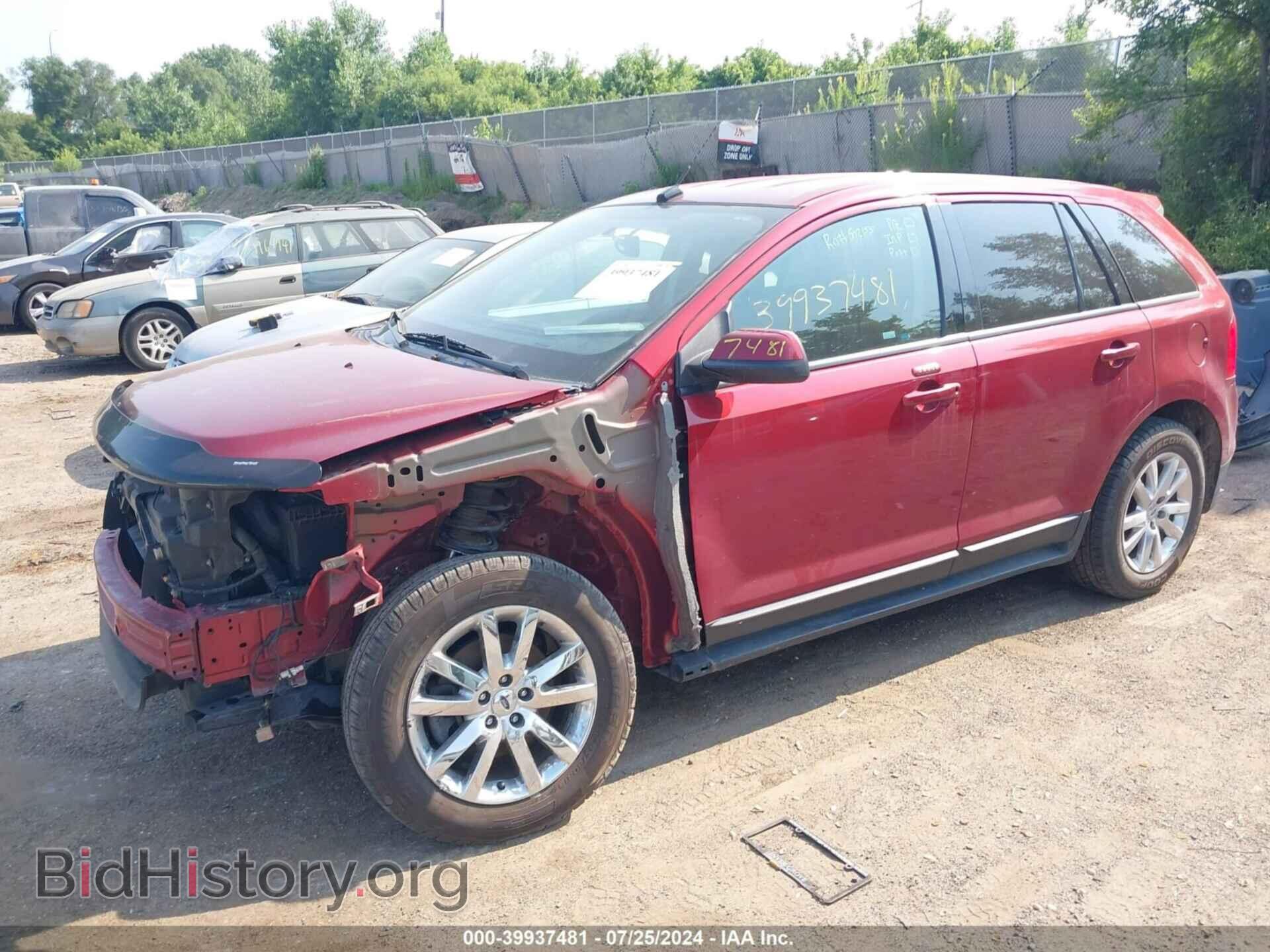 2013 FORD EDGE - VIN: 2FMDK3J94DBB53894 - Фото 2