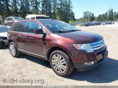 2010 Ford EDGE Limited, burgundy — VIN 2FMDK4KC4ABA08267, IAAI
