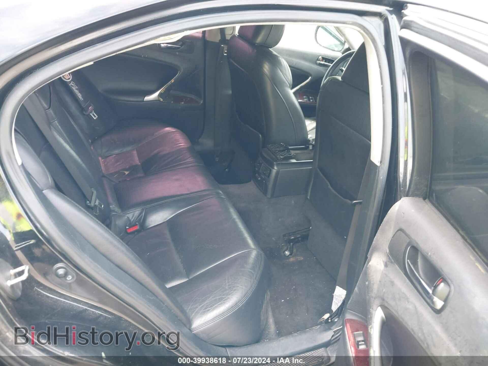 2007 LEXUS IS - VIN: JTHCK262175011029 - Фото 8