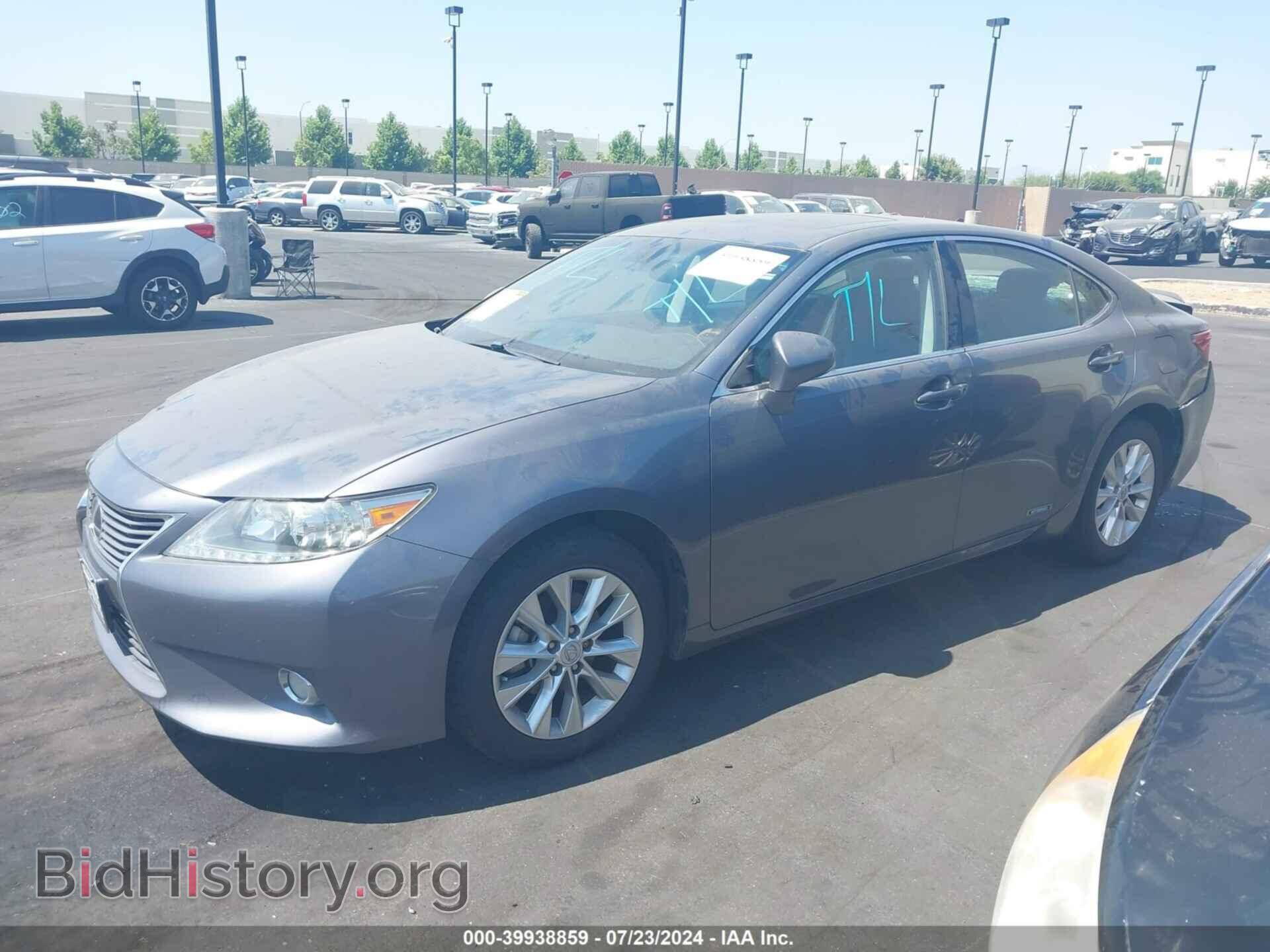 2014 LEXUS ES 300H - VIN: JTHBW1GG4E2049602 - Фото 2