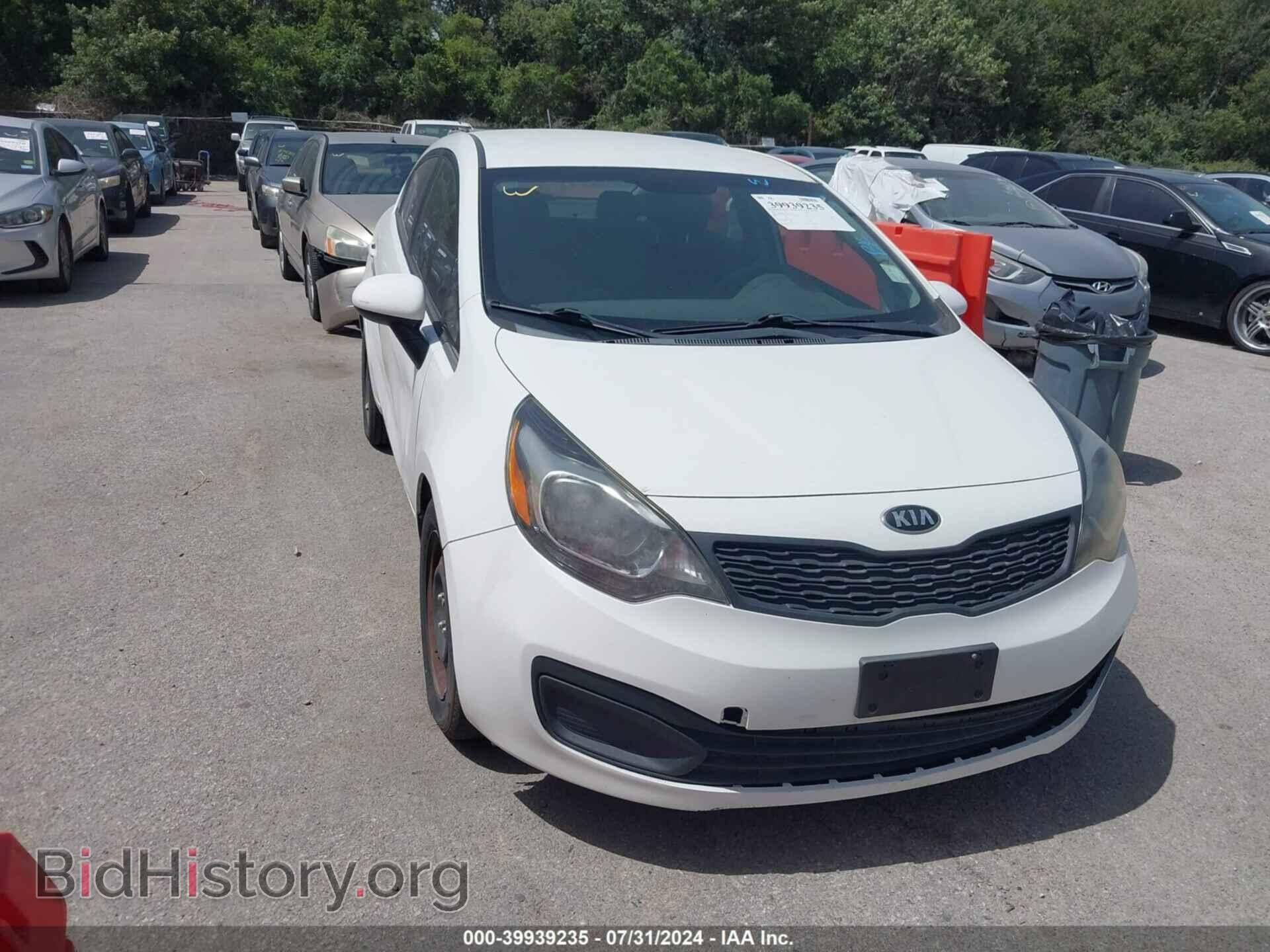 Фотография KNADM4A39E6343171 - KIA RIO 2014