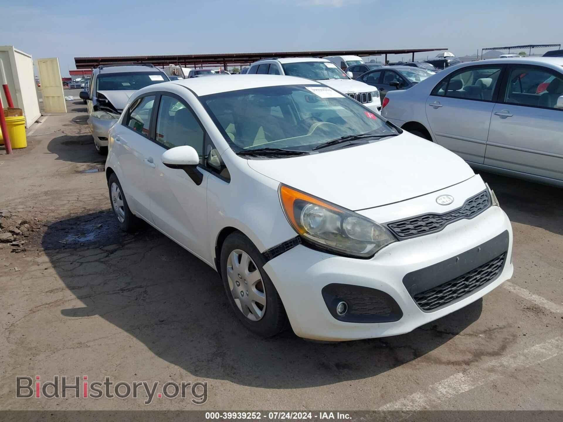 Фотография KNADM5A31C6079138 - KIA RIO5 2012