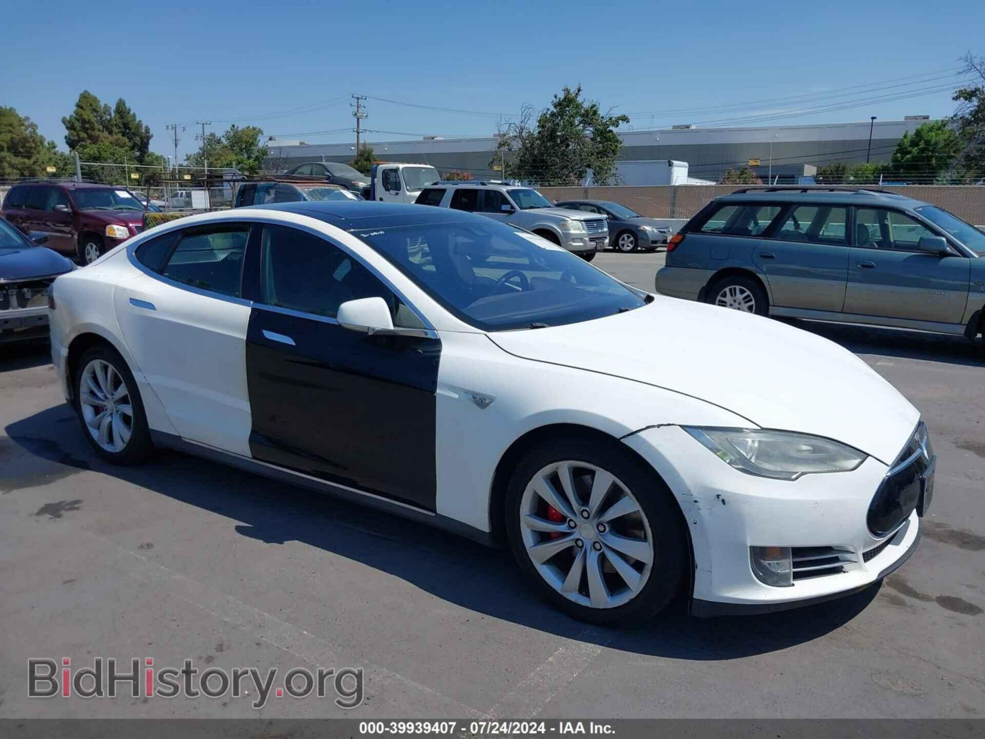 Фотография 5YJSA1H27EFP62297 - TESLA MODEL S 2014