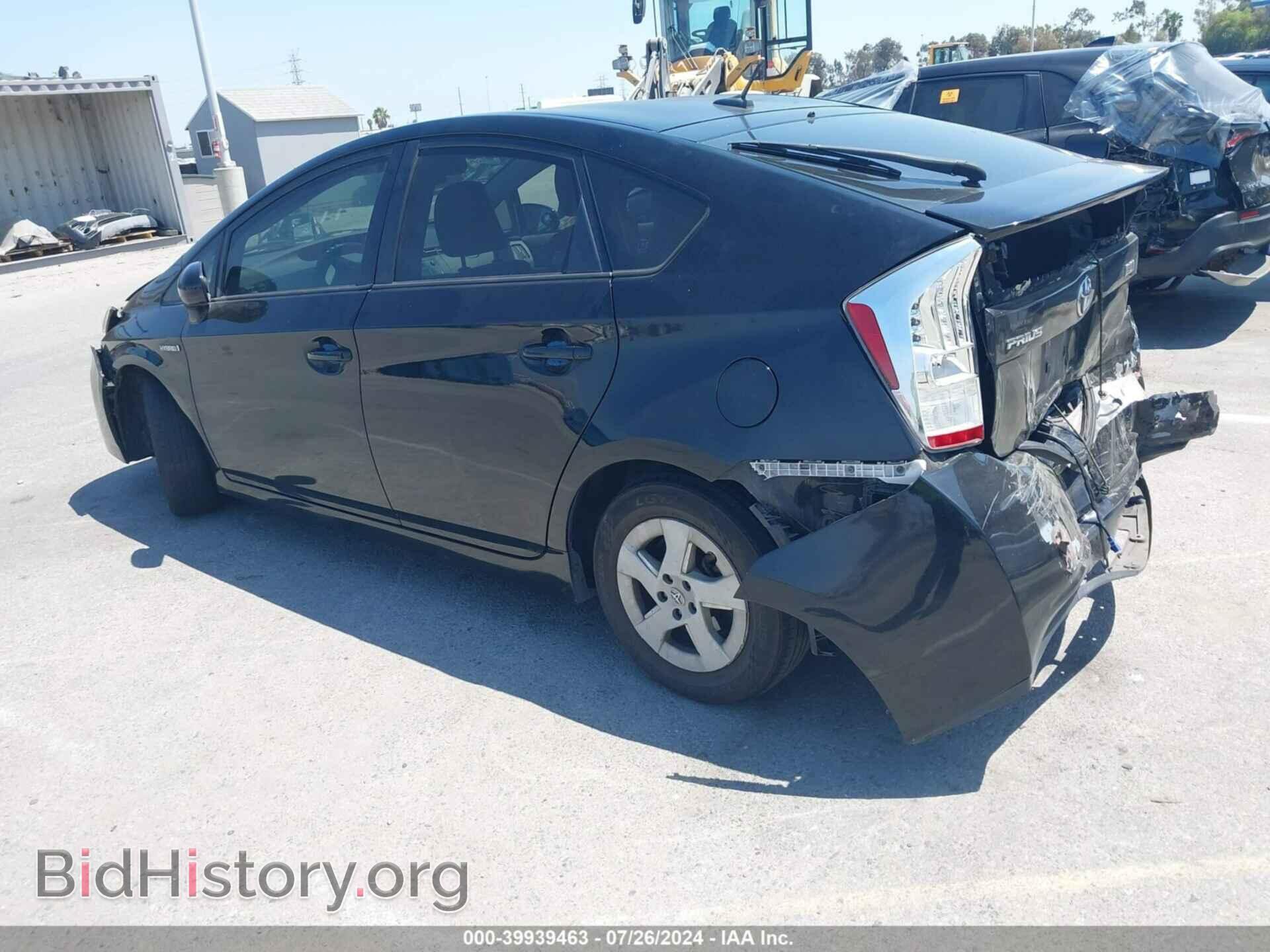 2011 TOYOTA PRIUS - VIN: JTDKN3DU6B1432064 - Фото 3