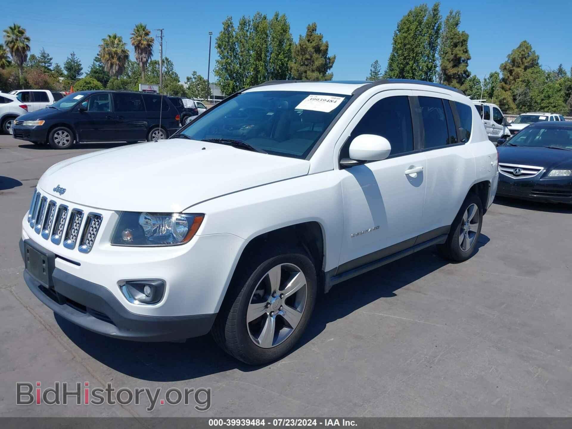 2016 JEEP COMPASS - VIN: 1C4NJCEA8GD752196 - Фото 2
