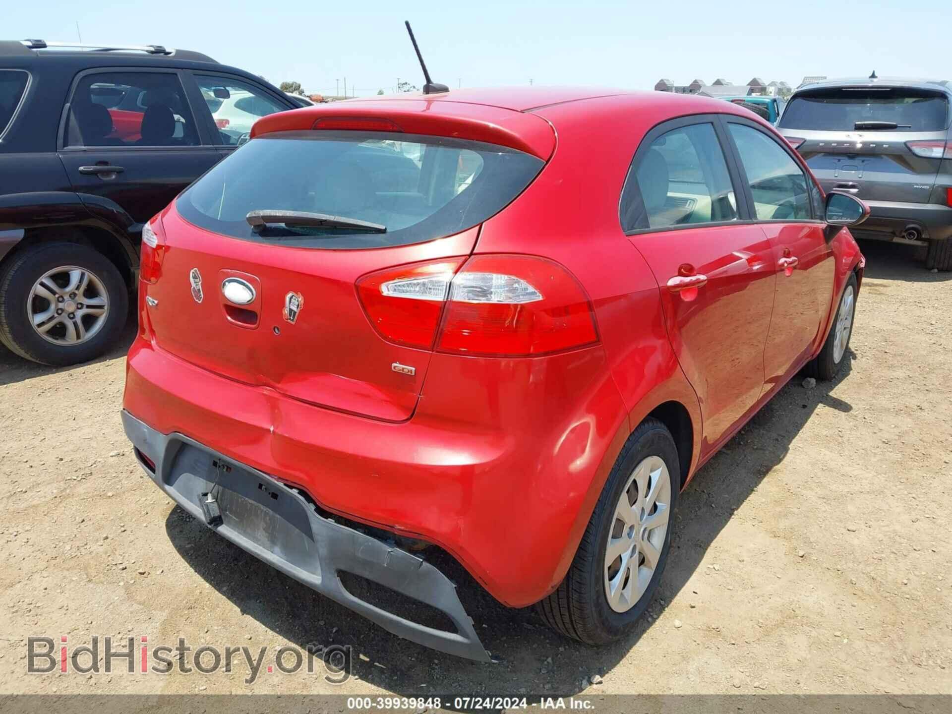 2013 KIA RIO - VIN: KNADM5A35D6180555 - Фото 6