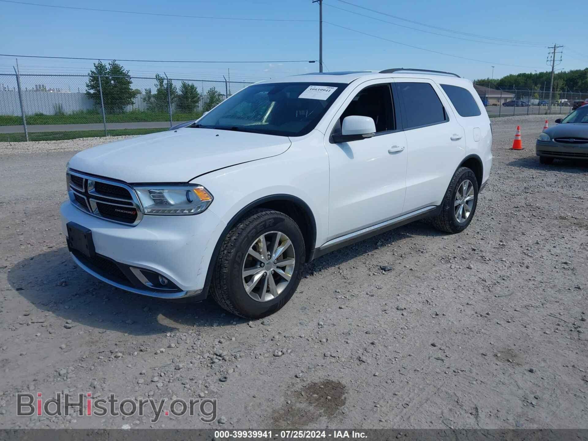 2015 DODGE DURANGO - VIN: 1C4RDJDG0FC714937 - Фото 2