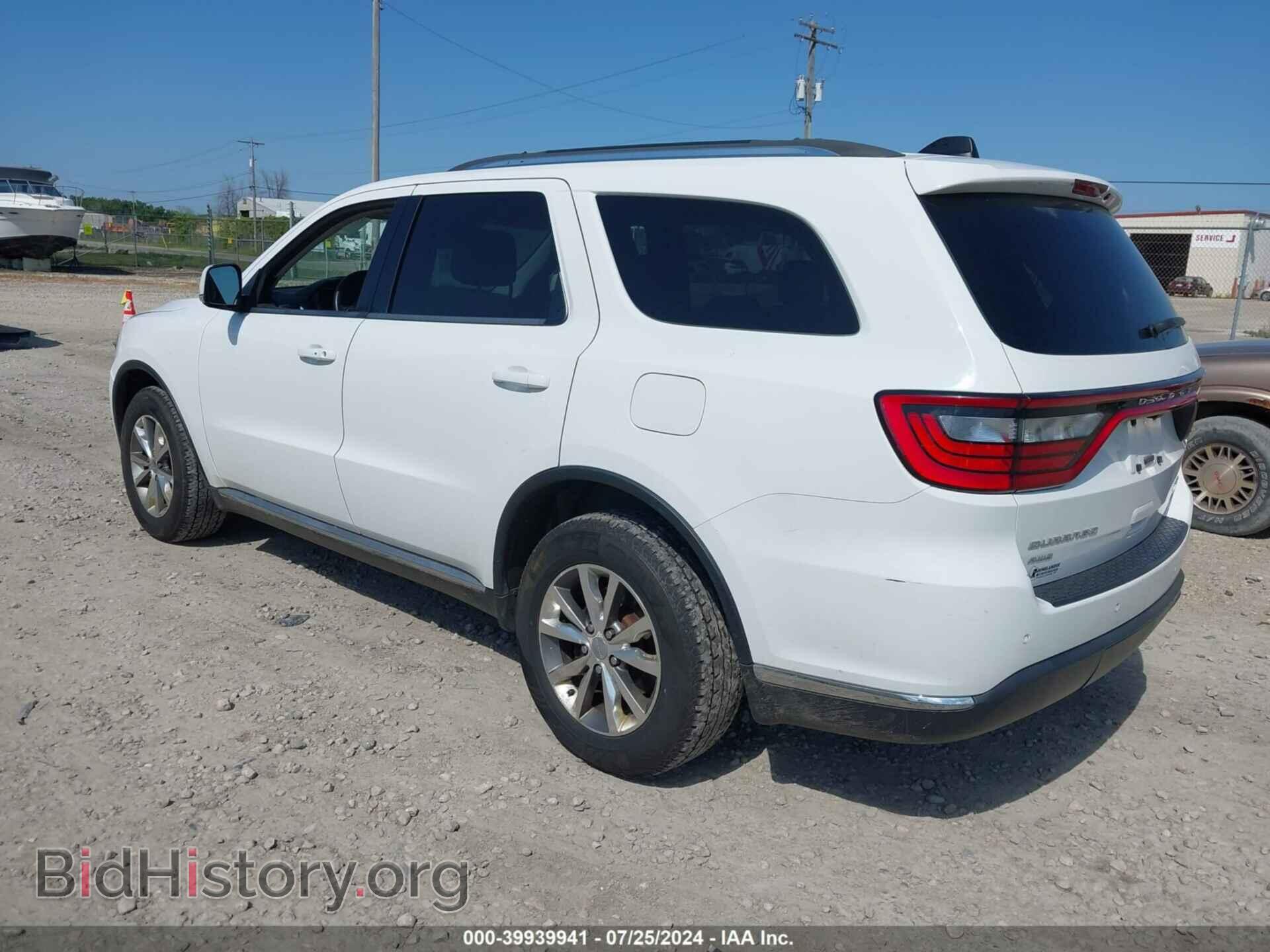 2015 DODGE DURANGO - VIN: 1C4RDJDG0FC714937 - Фото 3