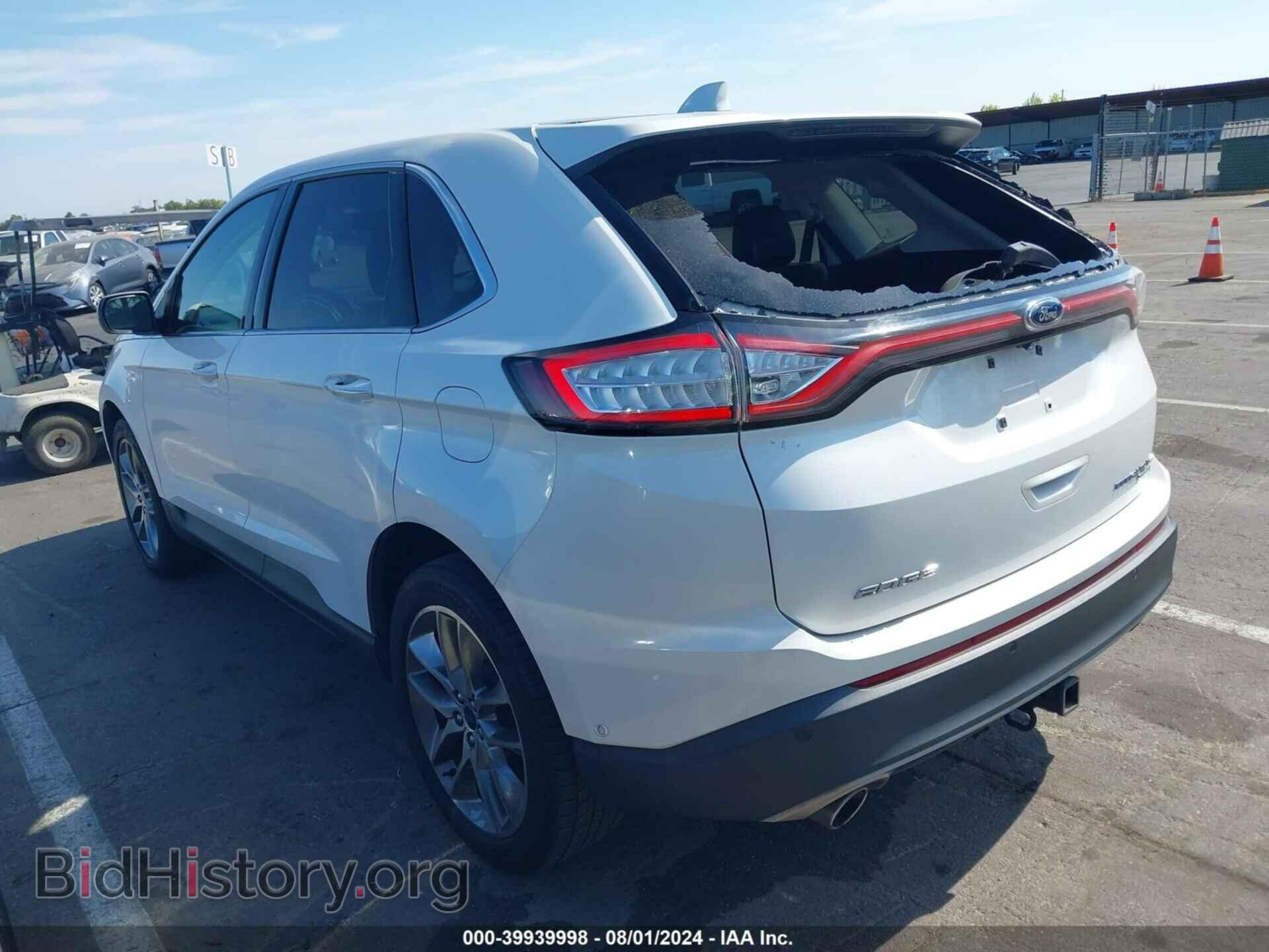 2015 FORD EDGE - VIN: 2FMPK3K92FBB60843 - Photo 3