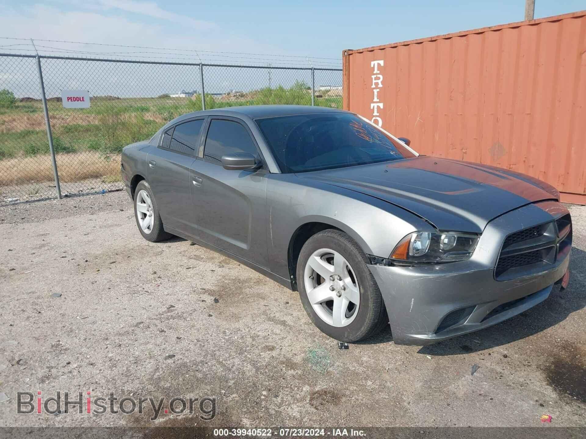 Photo 2C3CDXATXCH159437 - DODGE CHARGER 2012
