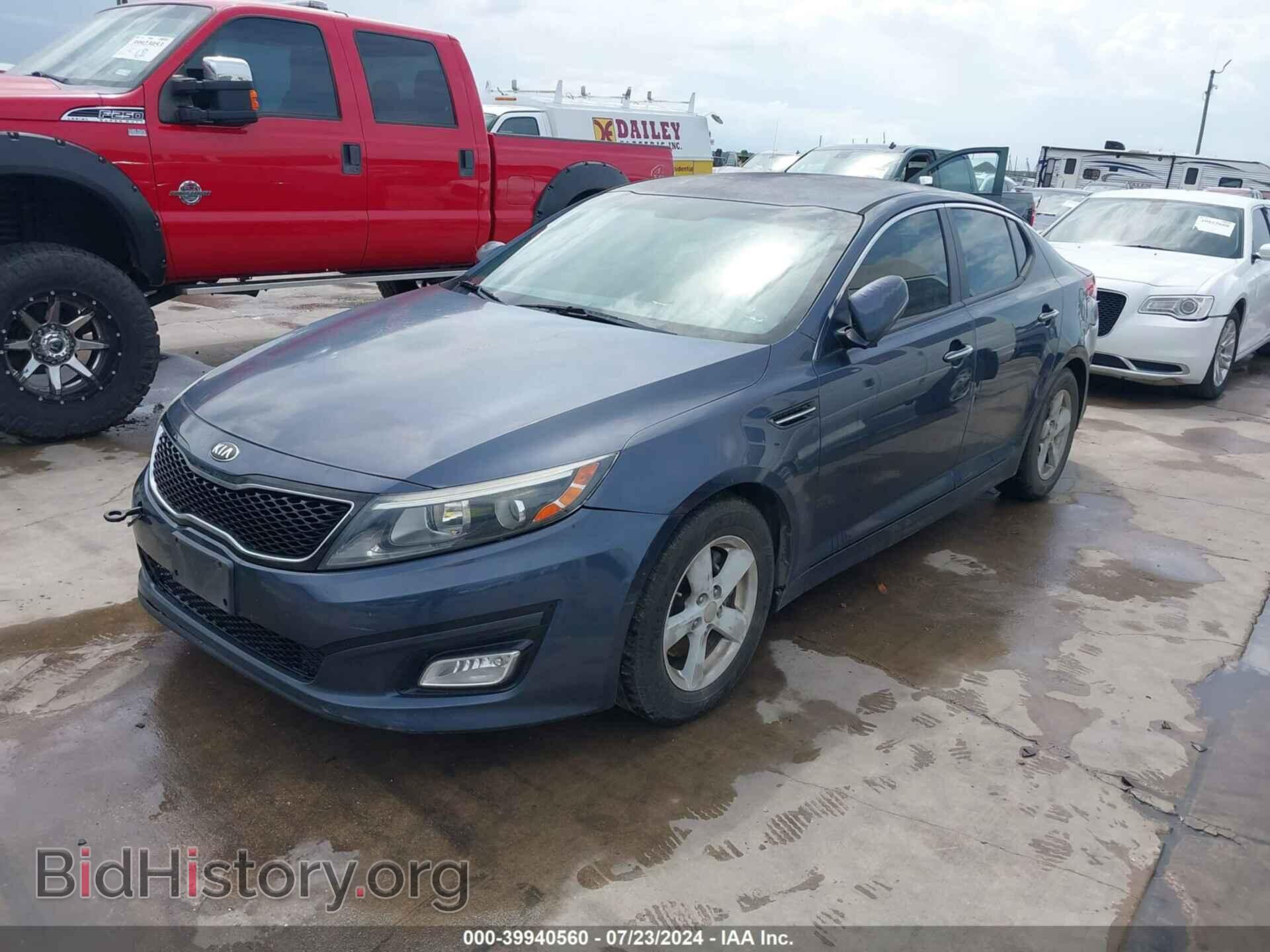 2015 KIA OPTIMA - VIN: KNAGM4A73F5593786 - Фото 2