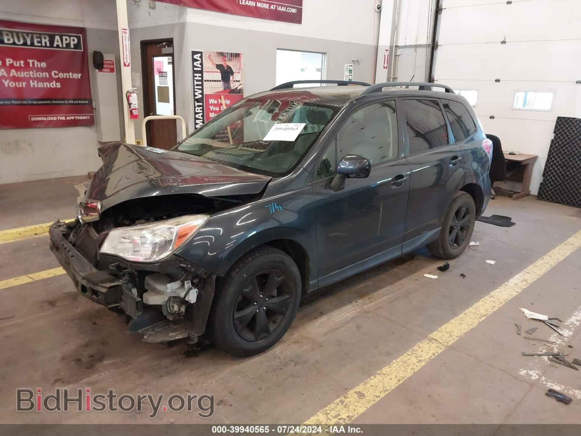 2014 SUBARU FORESTER - VIN: JF2SJAEC3EH456891 - Фото 2
