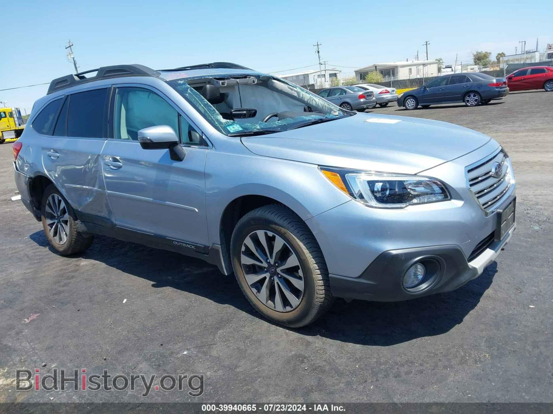 Фотография 4S4BSANC1F3324072 - SUBARU OUTBACK 2015