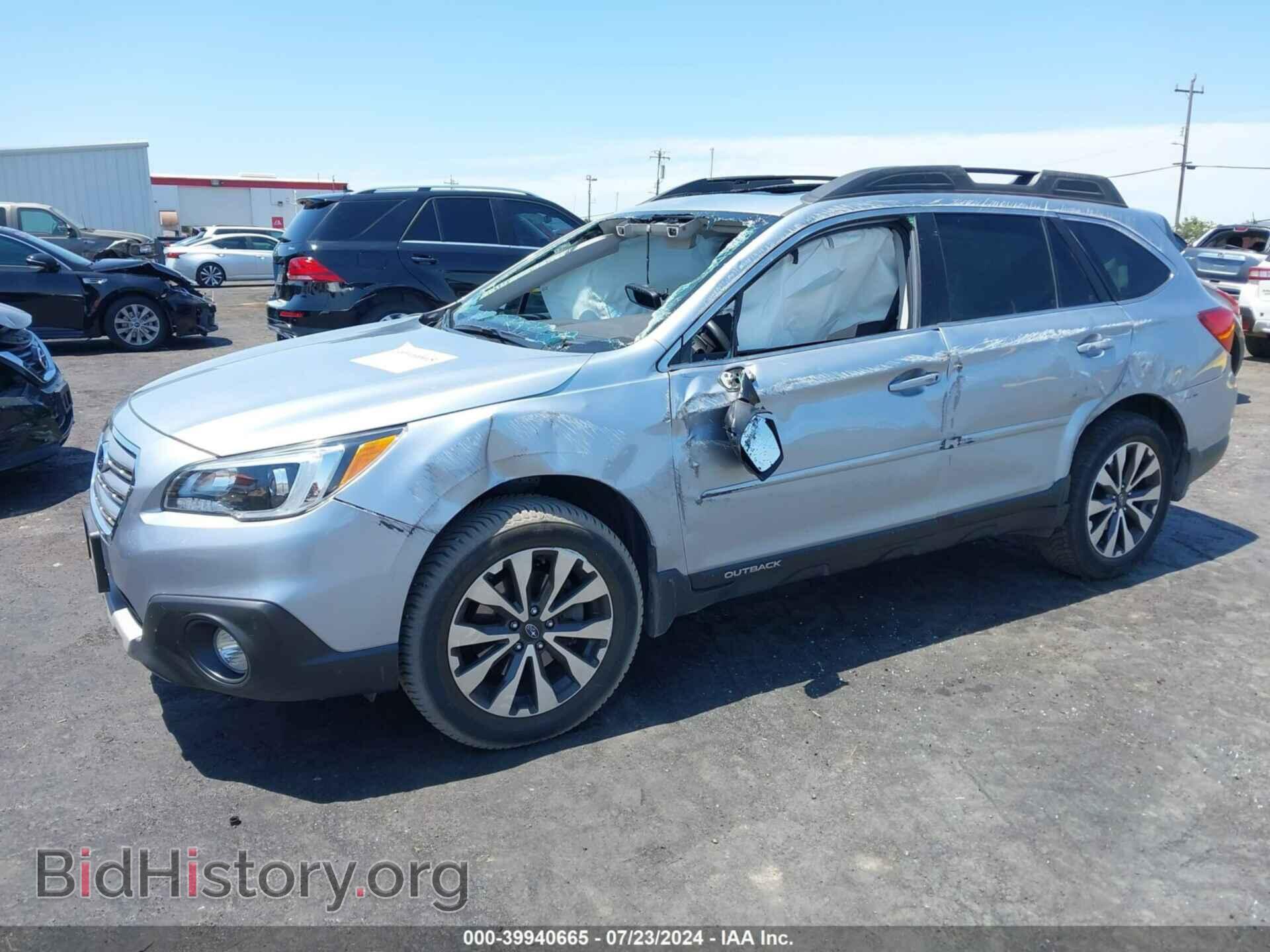2015 SUBARU OUTBACK - VIN: 4S4BSANC1F3324072 - Фото 2