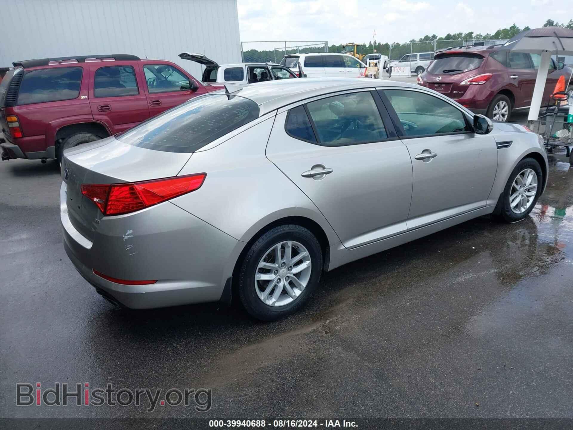 2013 KIA OPTIMA - VIN: KNAGM4A78D5362704 - Фото 4