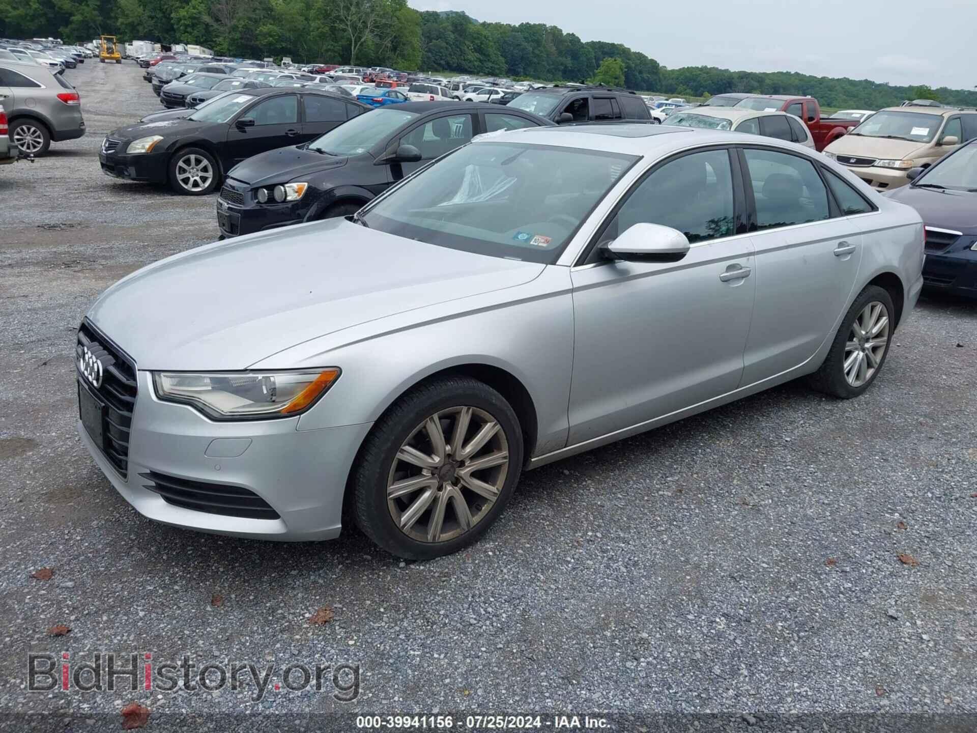 2014 AUDI A6 - VIN: WAUGFAFCXEN121906 - Фото 2