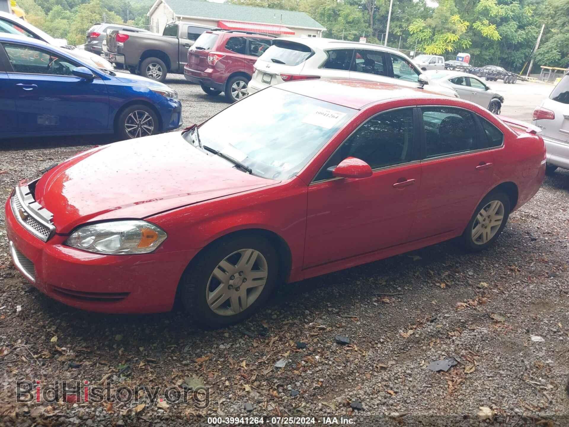 2013 CHEVROLET IMPALA - VIN: 2G1WB5E35D1173441 - Фото 2