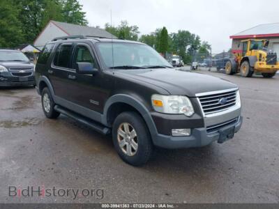 2006 Ford EXPLORER XLT, gray — VIN 1FMEU73E16UA23908, IAAI