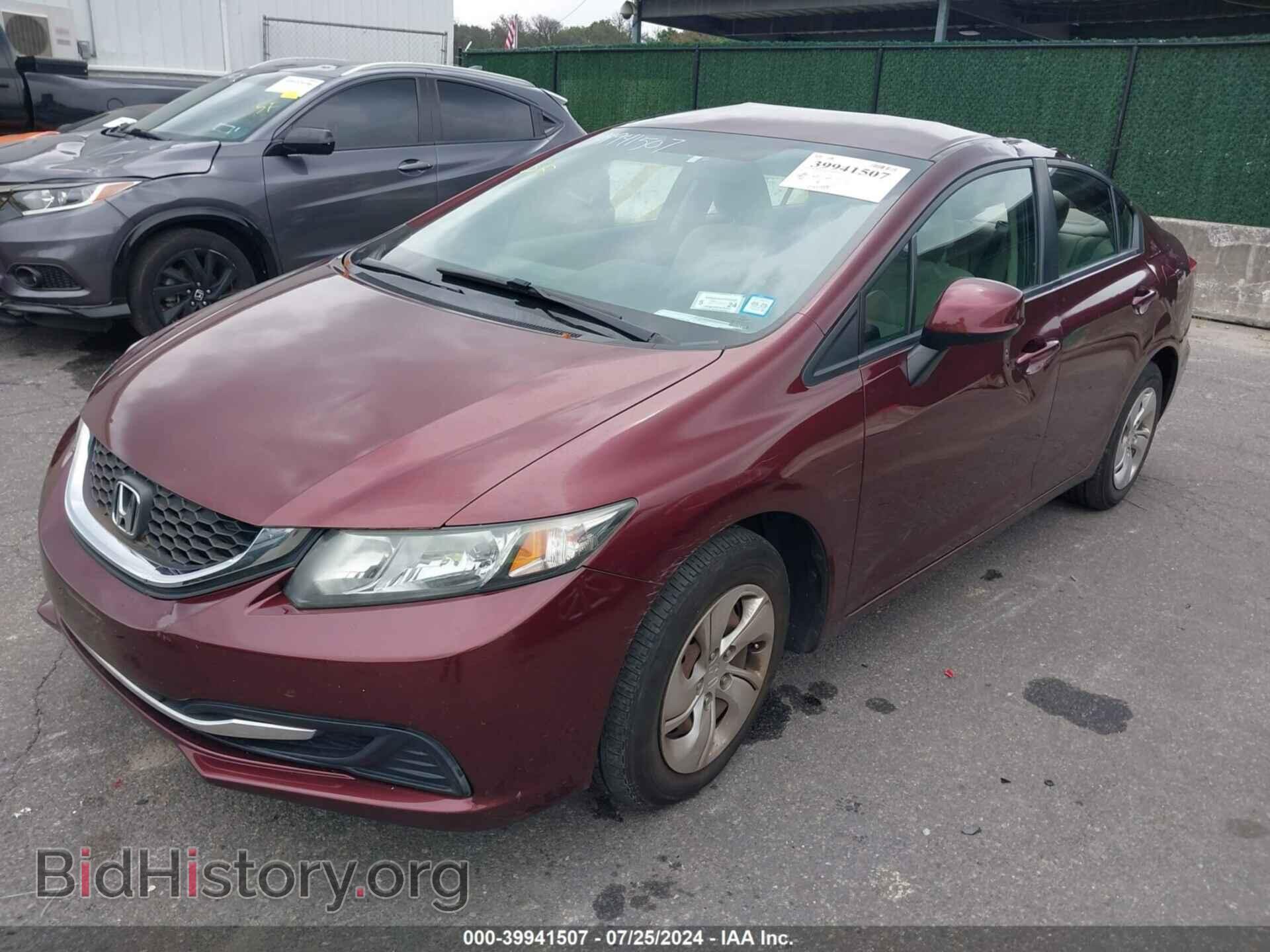 2013 HONDA CIVIC - VIN: 19XFB2F53DE004950 - Фото 2