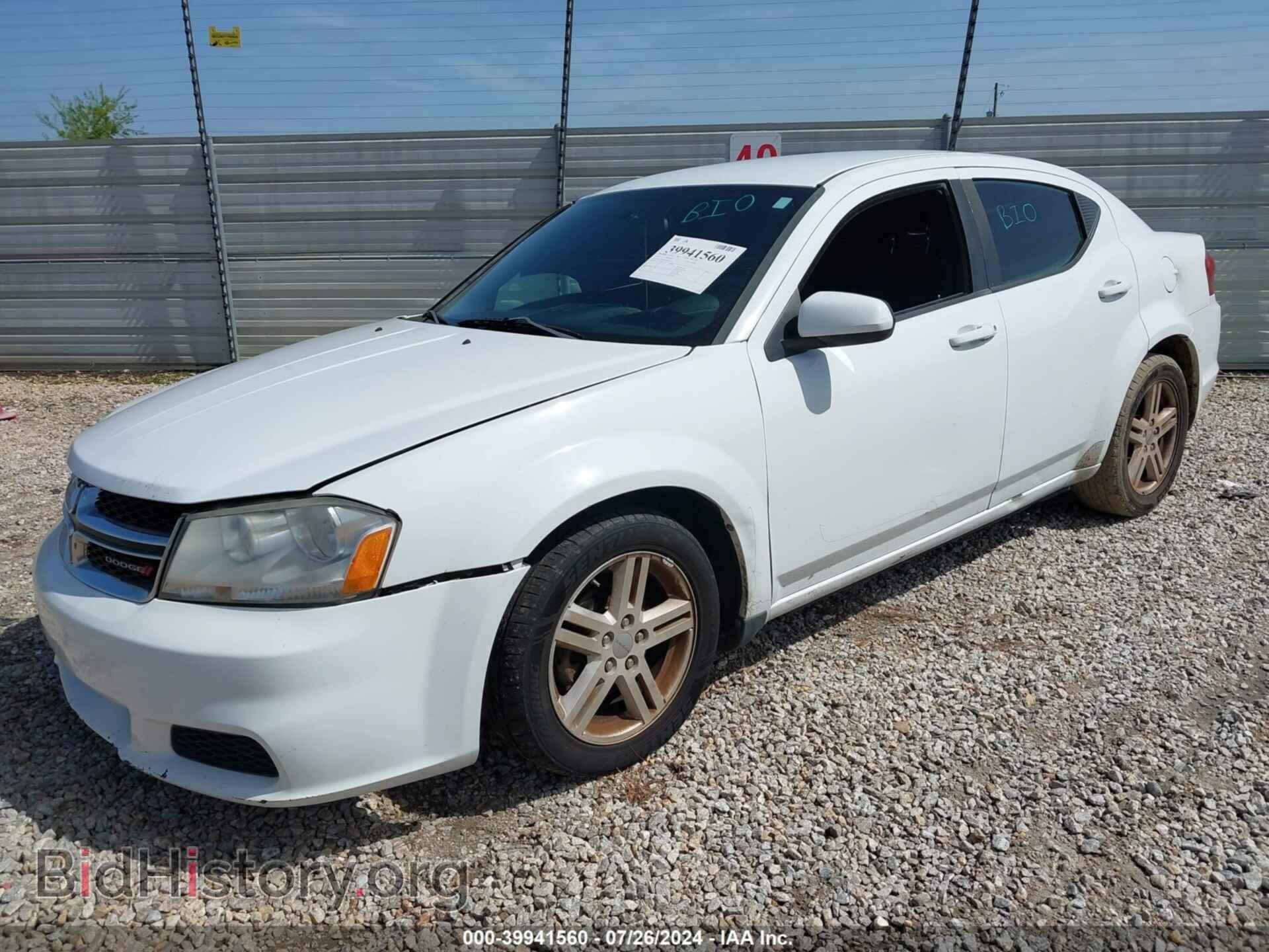 2012 DODGE AVENGER - VIN: 1C3CDZCB9CN208733 - Photo 2