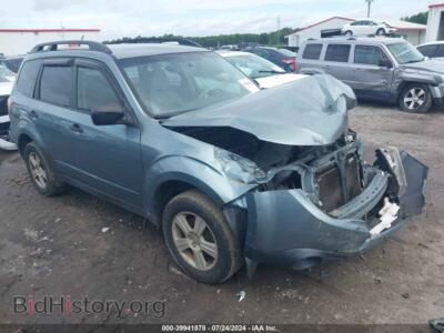 2010 Subaru FORESTER 2.5X, бирюзовый — VIN JF2SH6BC6AG903663, IAAI