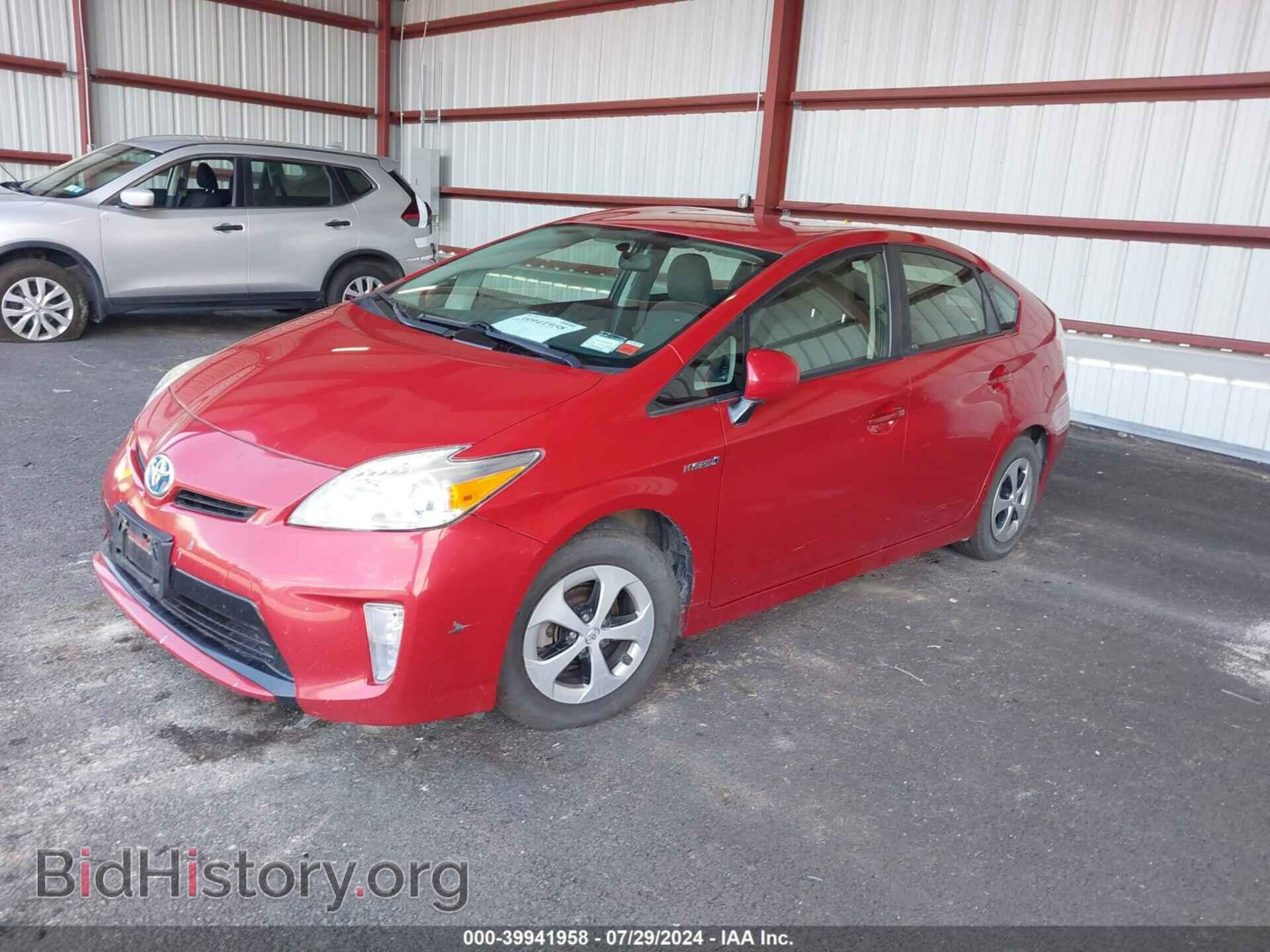 2014 TOYOTA PRIUS - VIN: JTDKN3DU4E1777226 - Фото 2